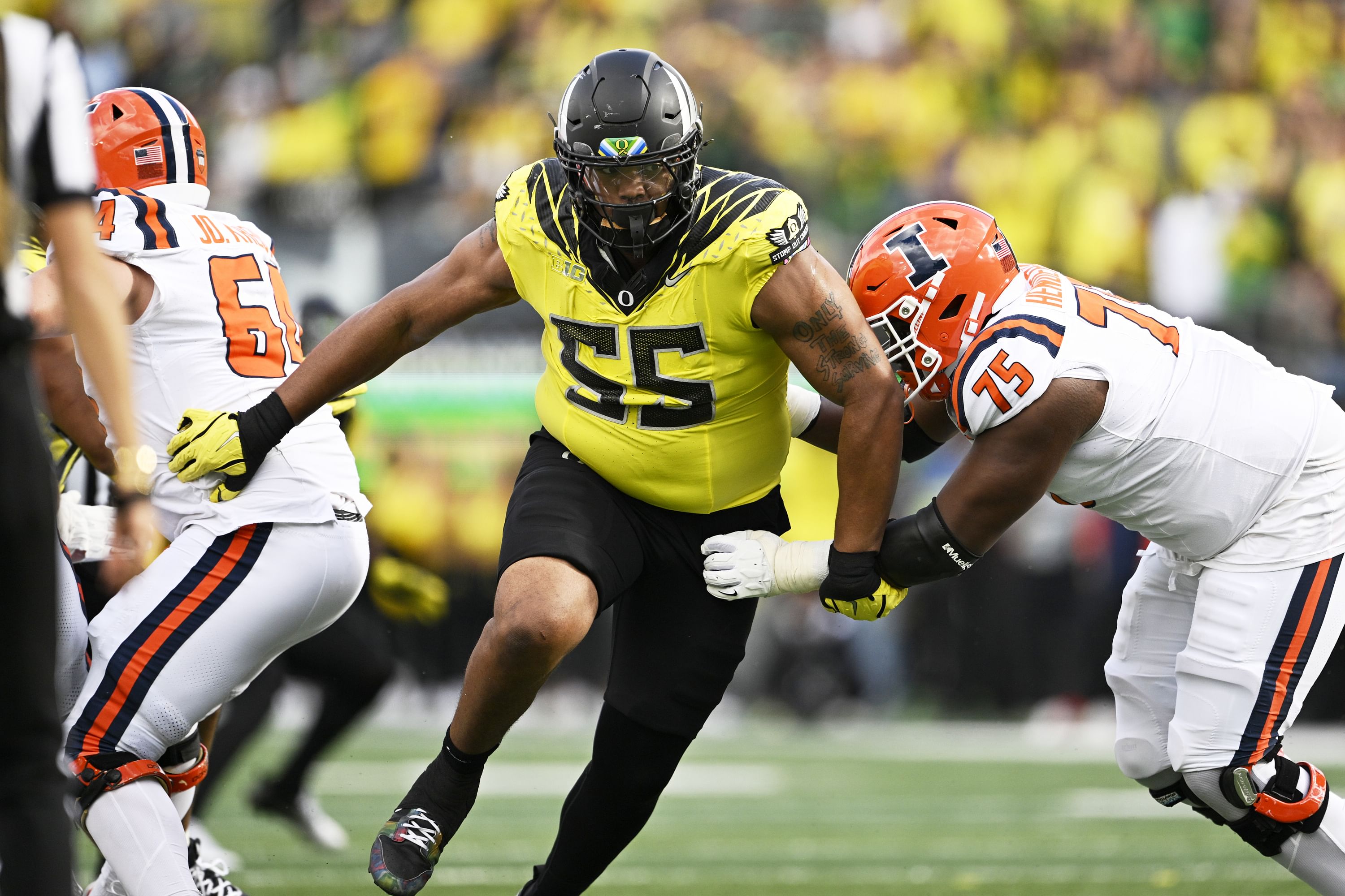 NCAA Football: Illinois at Oregon - Source: Imagn