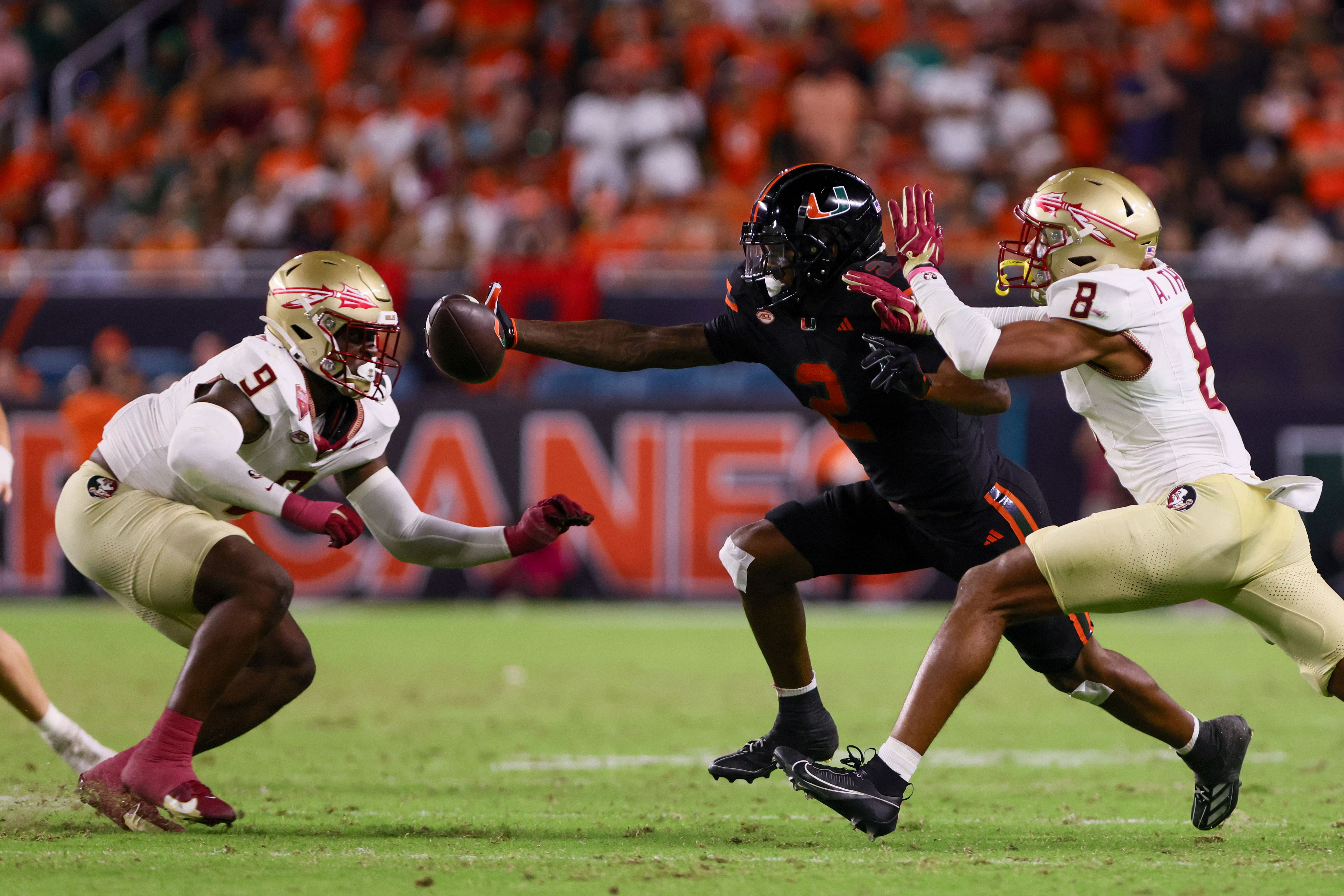 NCAA Football: Florida State at Miami - Source: Imagn