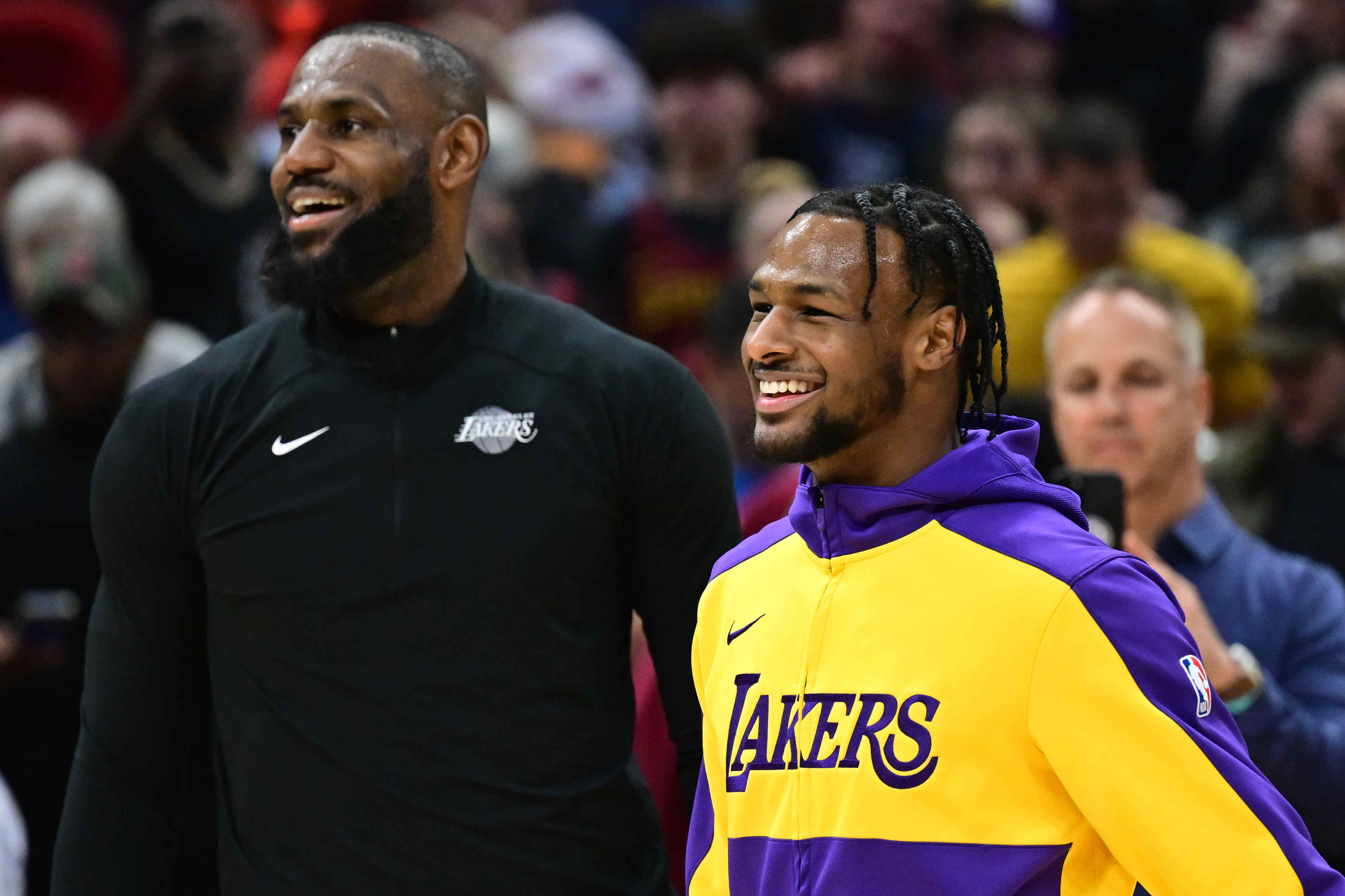 LeBron James's ex-teammate takes direct shots at Stephen A. Smith's 'father' jab after Bronny James's stellar G League game