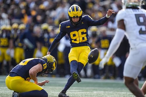 Dominic Zvada has been a vital piece for the Michigan special teams. - Source: Imagn