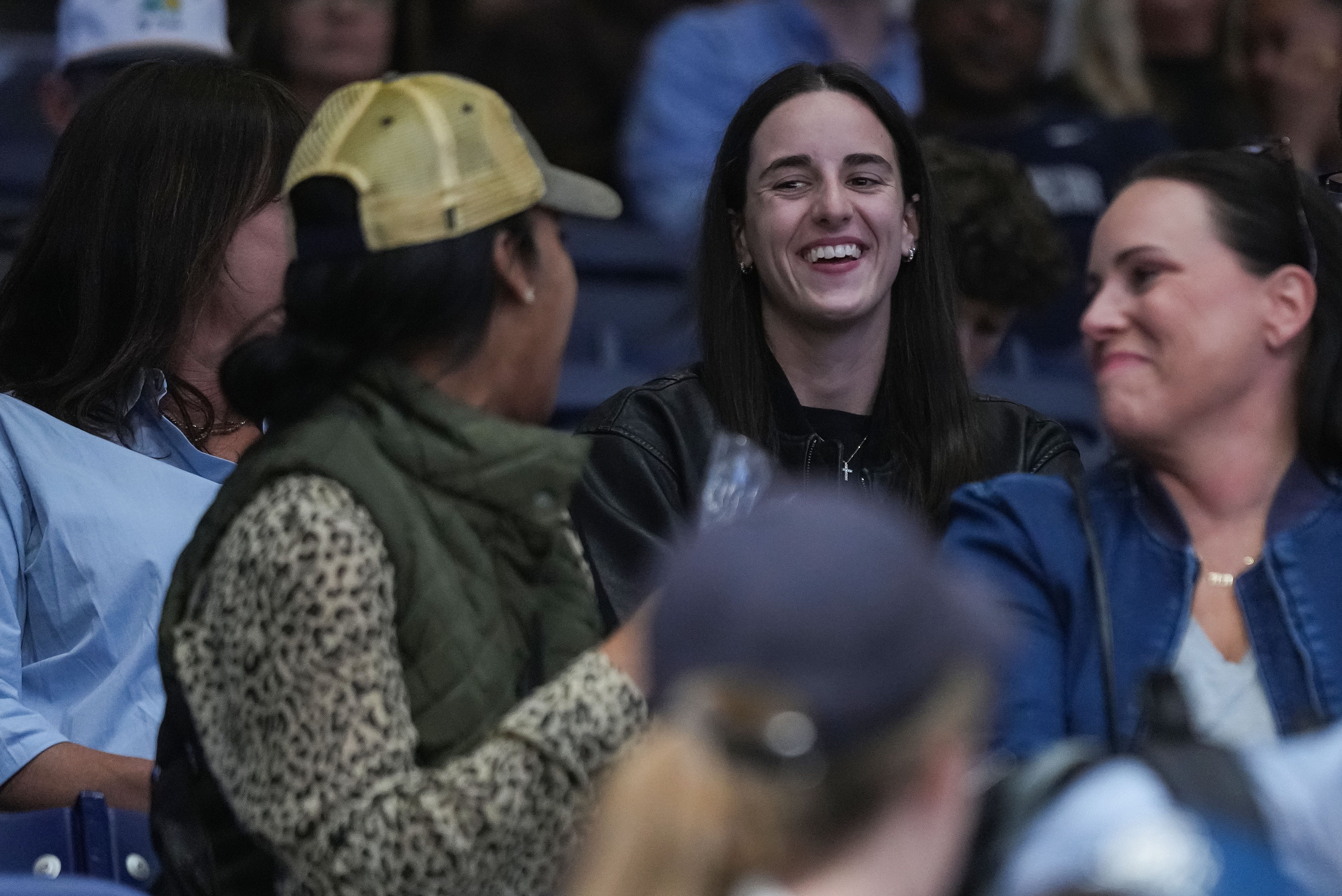 Caitlin Clark cheers on boyfriend Connor McCaffery as Butler secures win over Georgetown (Image credit: Imagn)