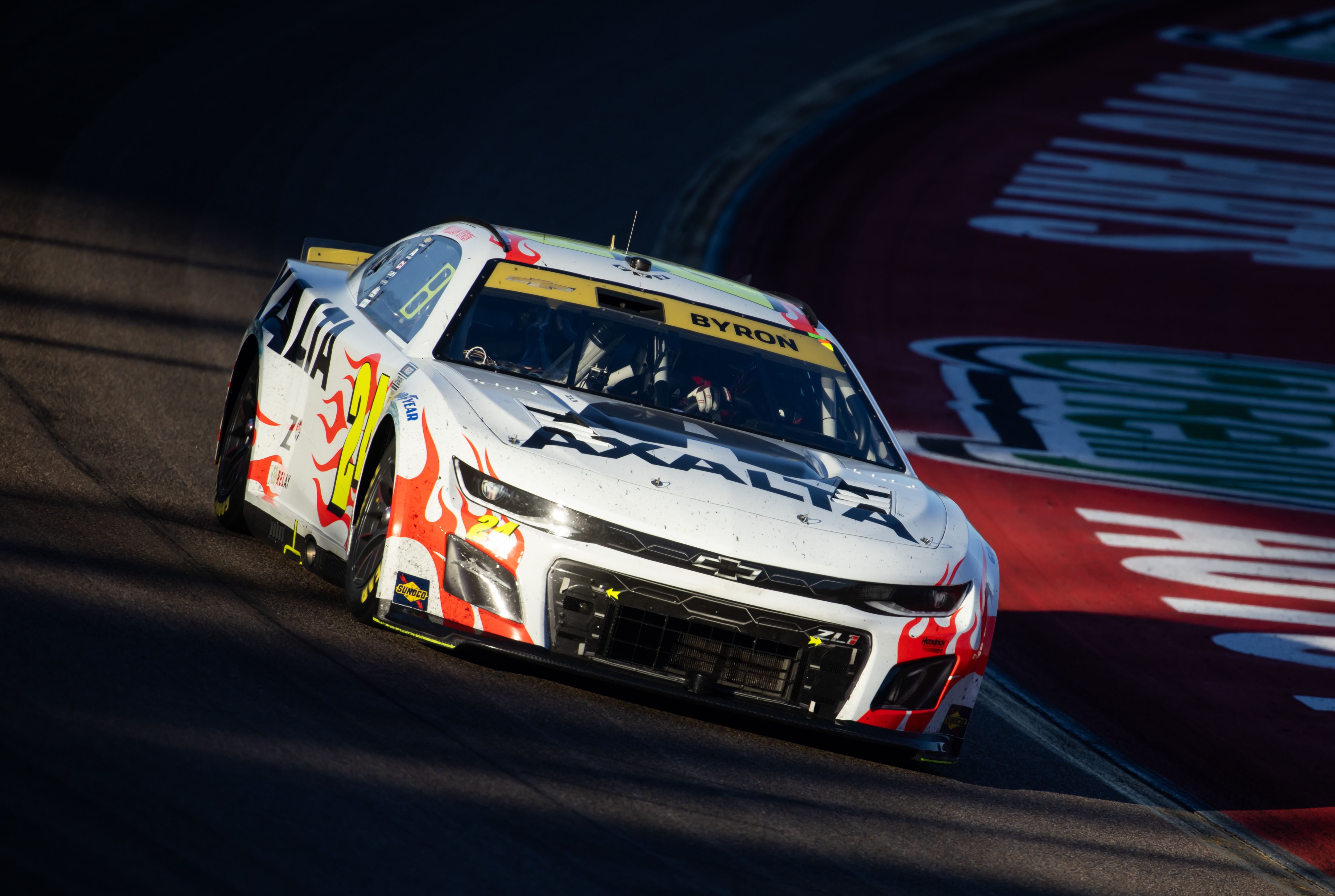 William Byron (24) during the NASCAR Cup Series Championship race at Phoenix Raceway. - Source: Imagn