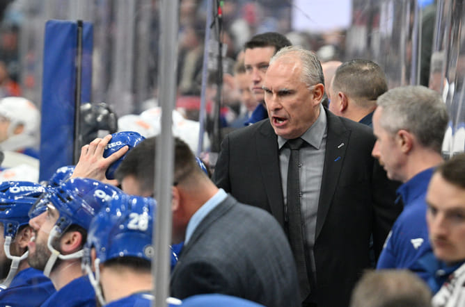 Maple Leafs HC Craig Berube Makes feelings known about Nylander-Tavares-Marner line play in loss to Canucks