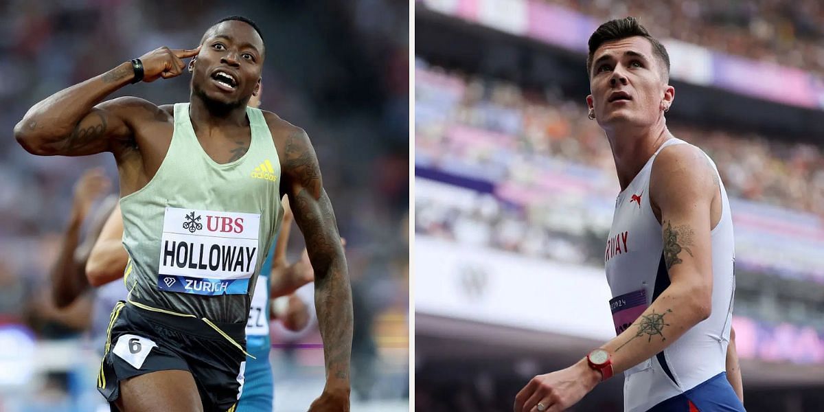 Grant Holloway and Jakob Ingebrigtsen are two big names competing at Meeting Hauts-de-France Pas-de-Calais 2025. PHOTO: Getty