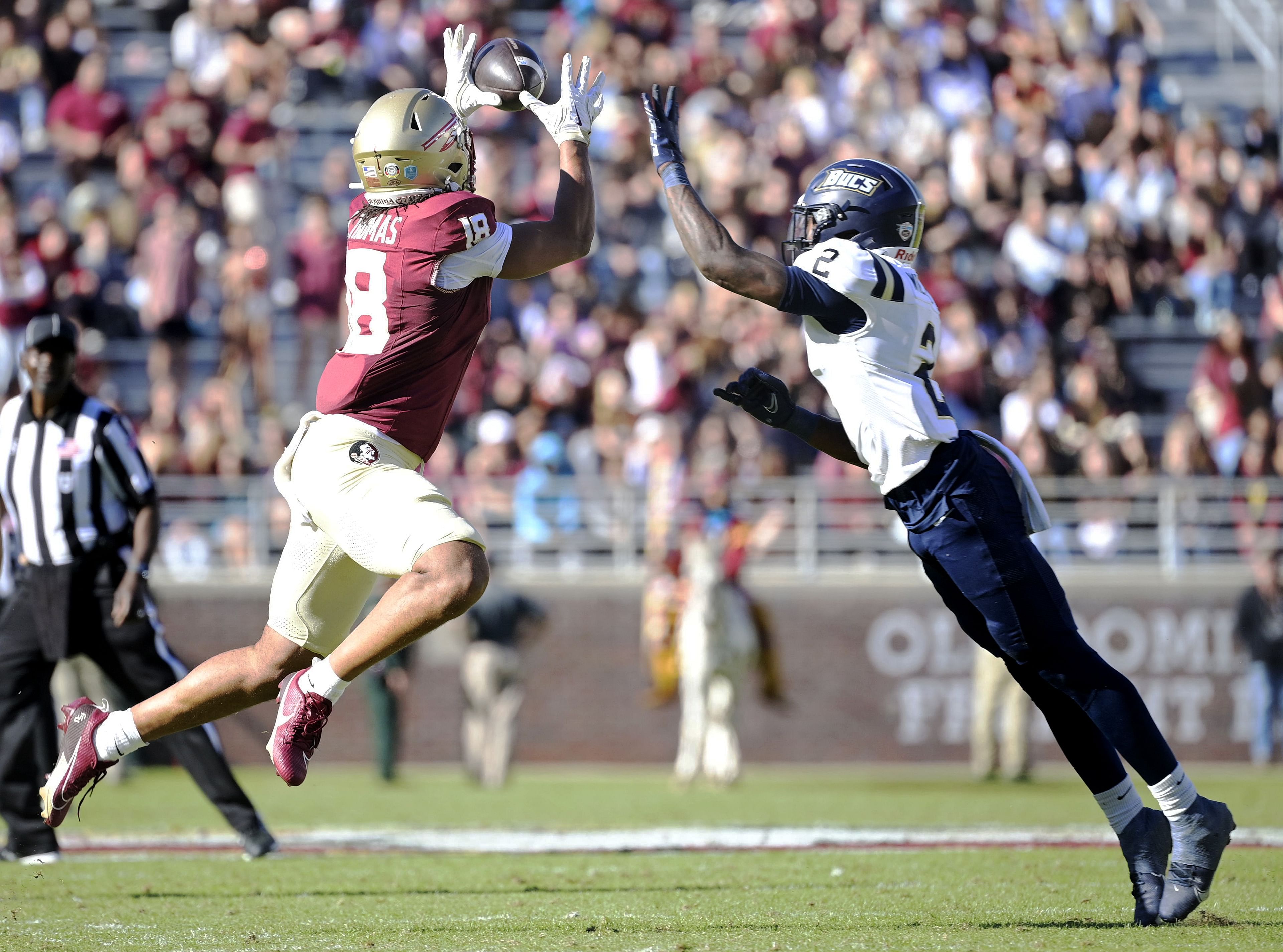 Florida State&#039;s Landen Thomas could have a breakthrough 2025 season. (Photo Credit: IMAGN)