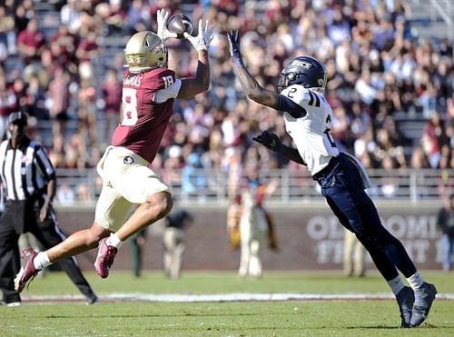 Florida State's Landen Thomas could have a breakthrough 2025 season. (Photo Credit: IMAGN)