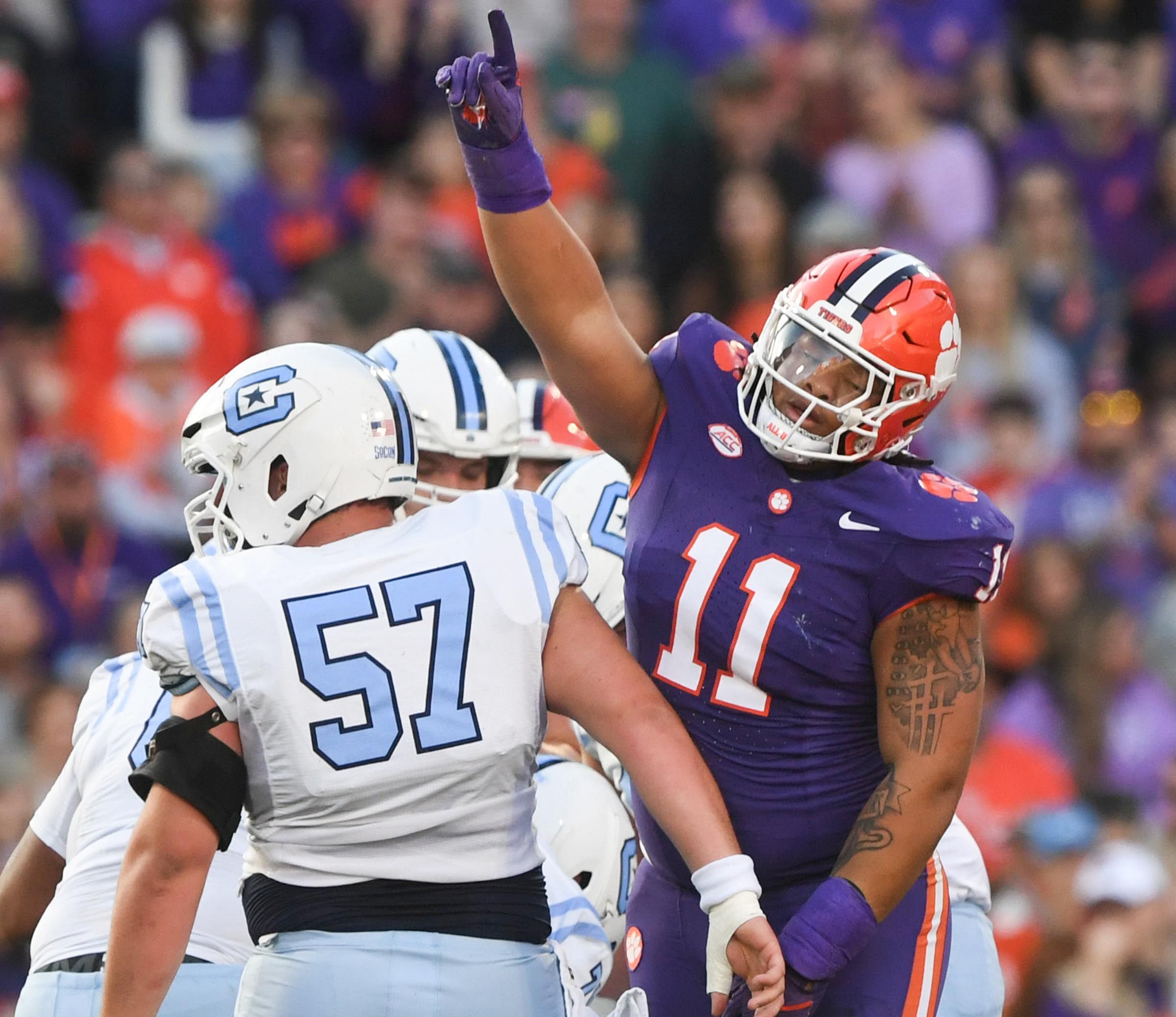 NCAA Football: The Citadel at Clemson - Source: Imagn