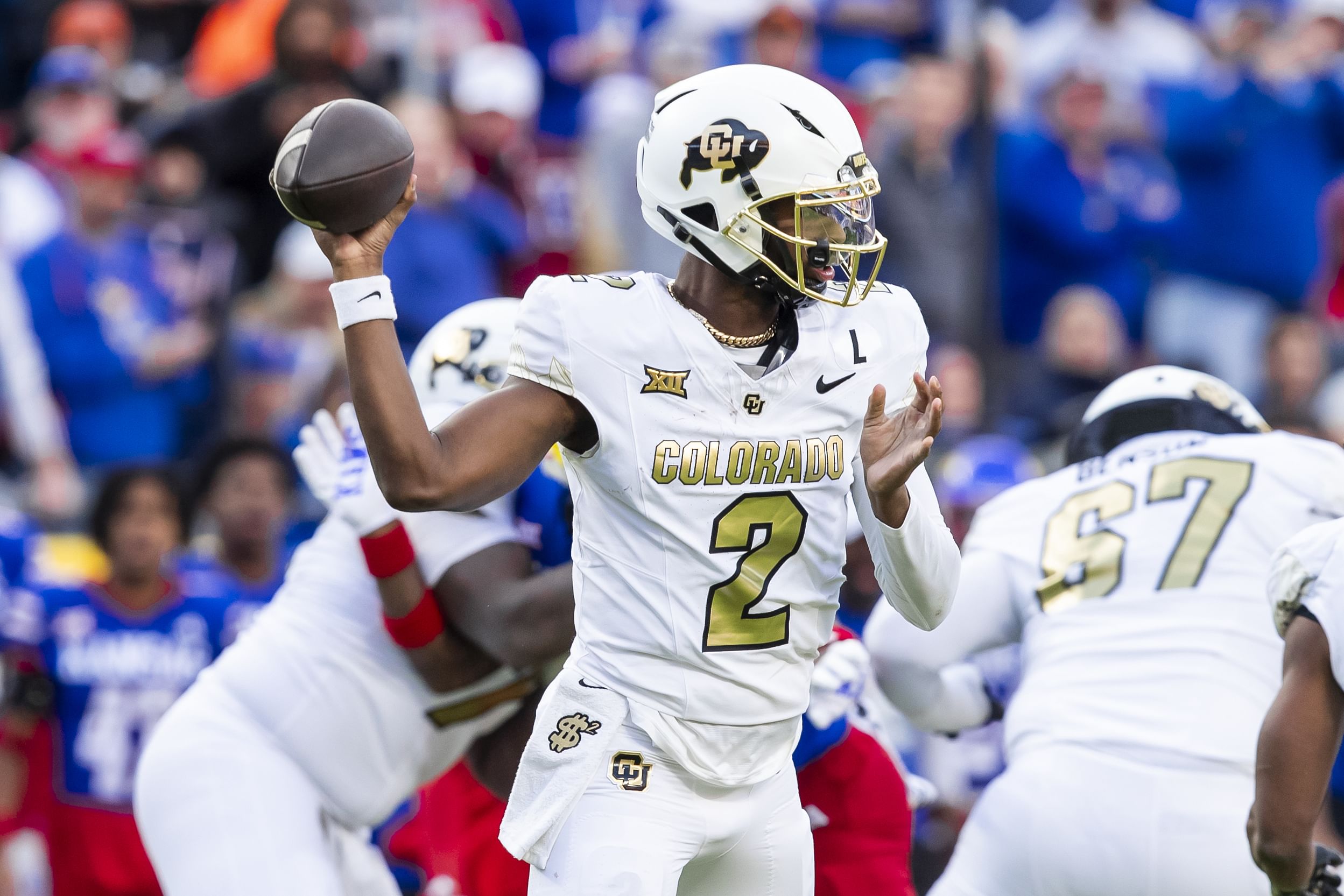 NCAA Football: Colorado at Kansas - Source: Imagn