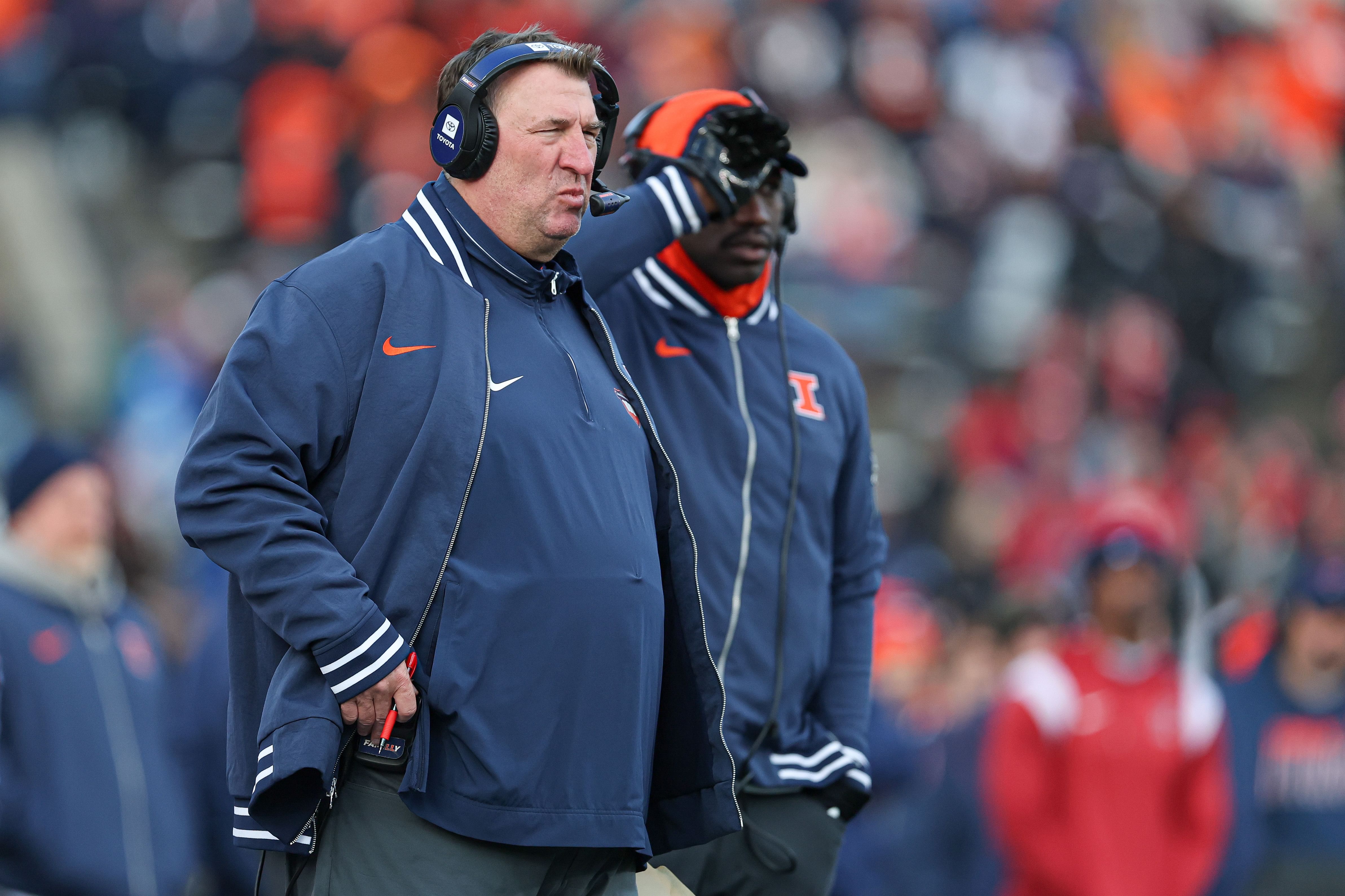 Bret Bielema has built a strong program in Champaign - Source: Imagn