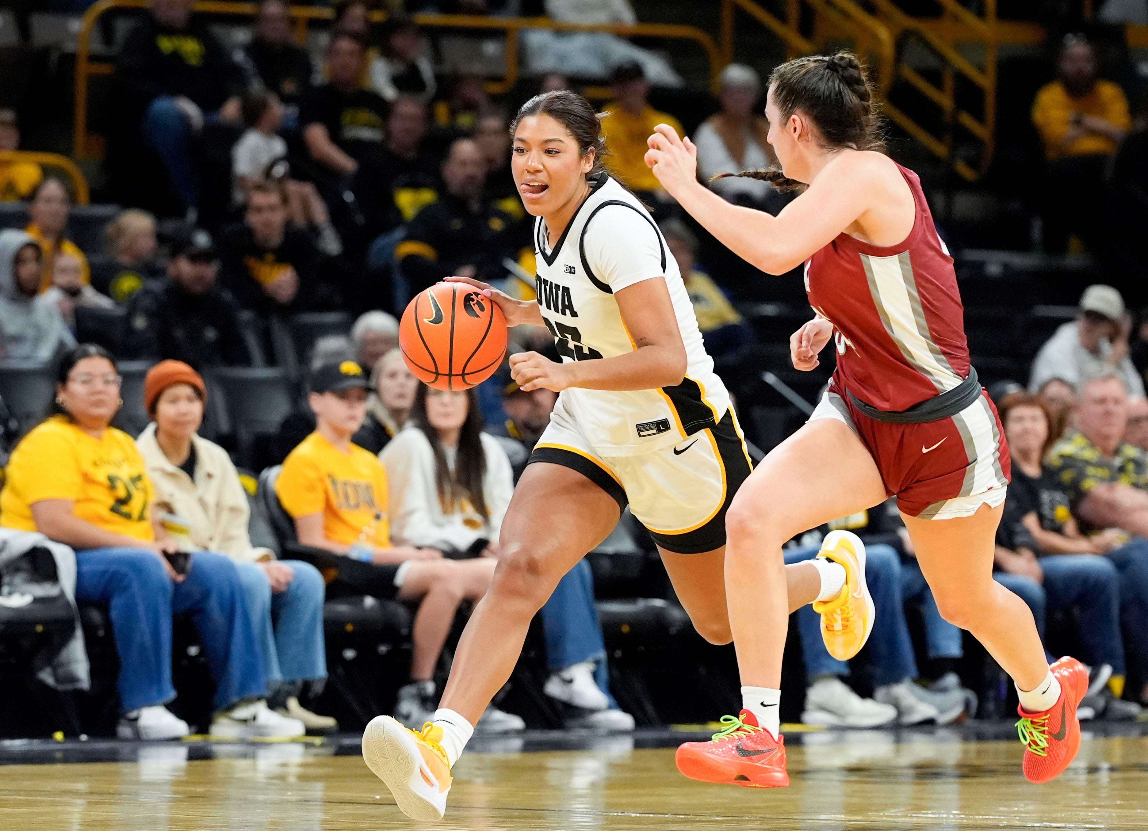 Iowa’s Jada Gyamfi shares thoughts on POTUS Donald Trump’s deadline for schools' DEI programs