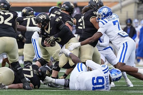 After a difficult 2024 season, Wake Forest will rely on freshman recruits to improve in 2025. (Photo Credit: IMAGN)