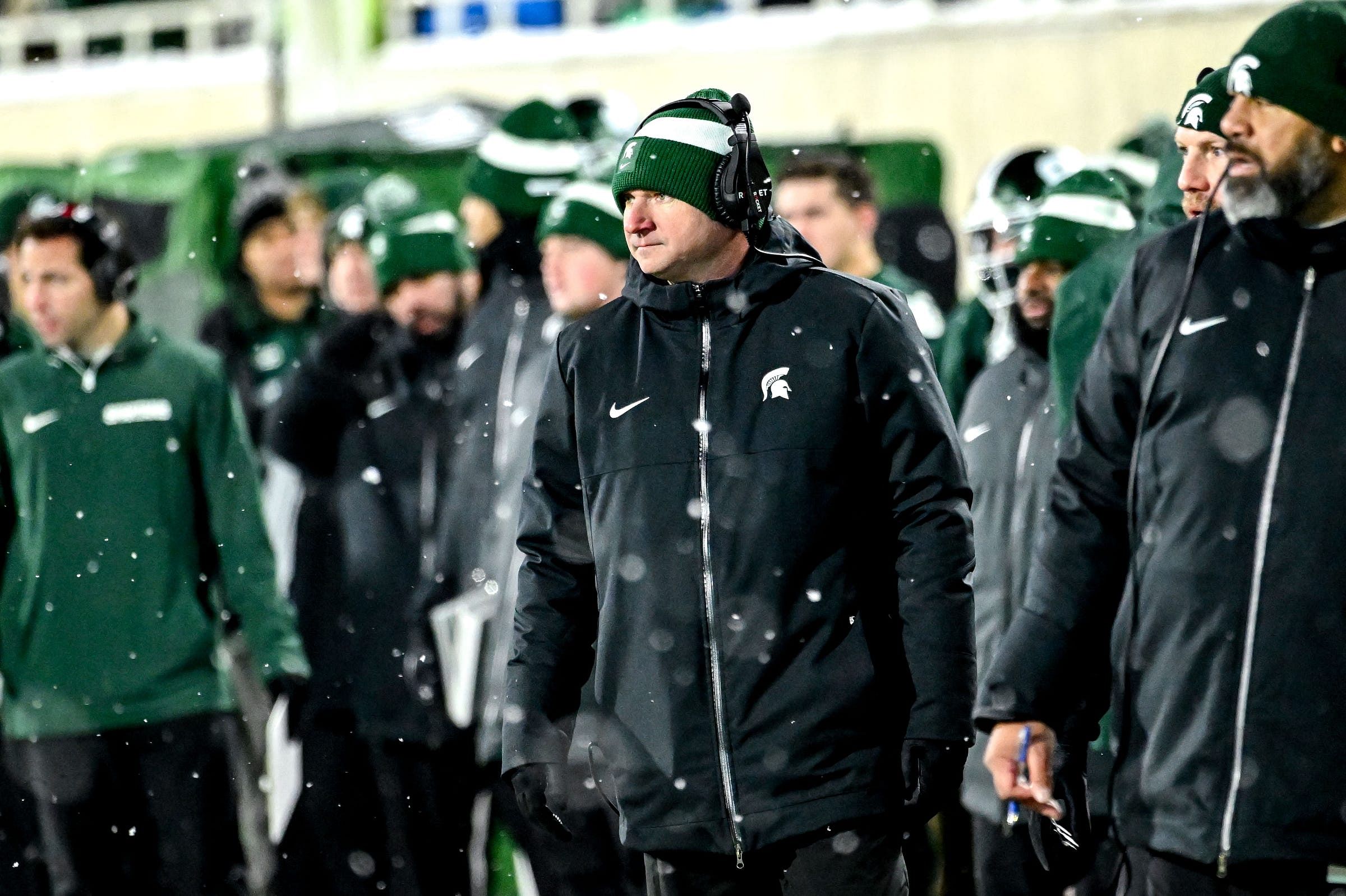 Michigan State&#039;s head coach Jonathan Smith - Source: Imagn