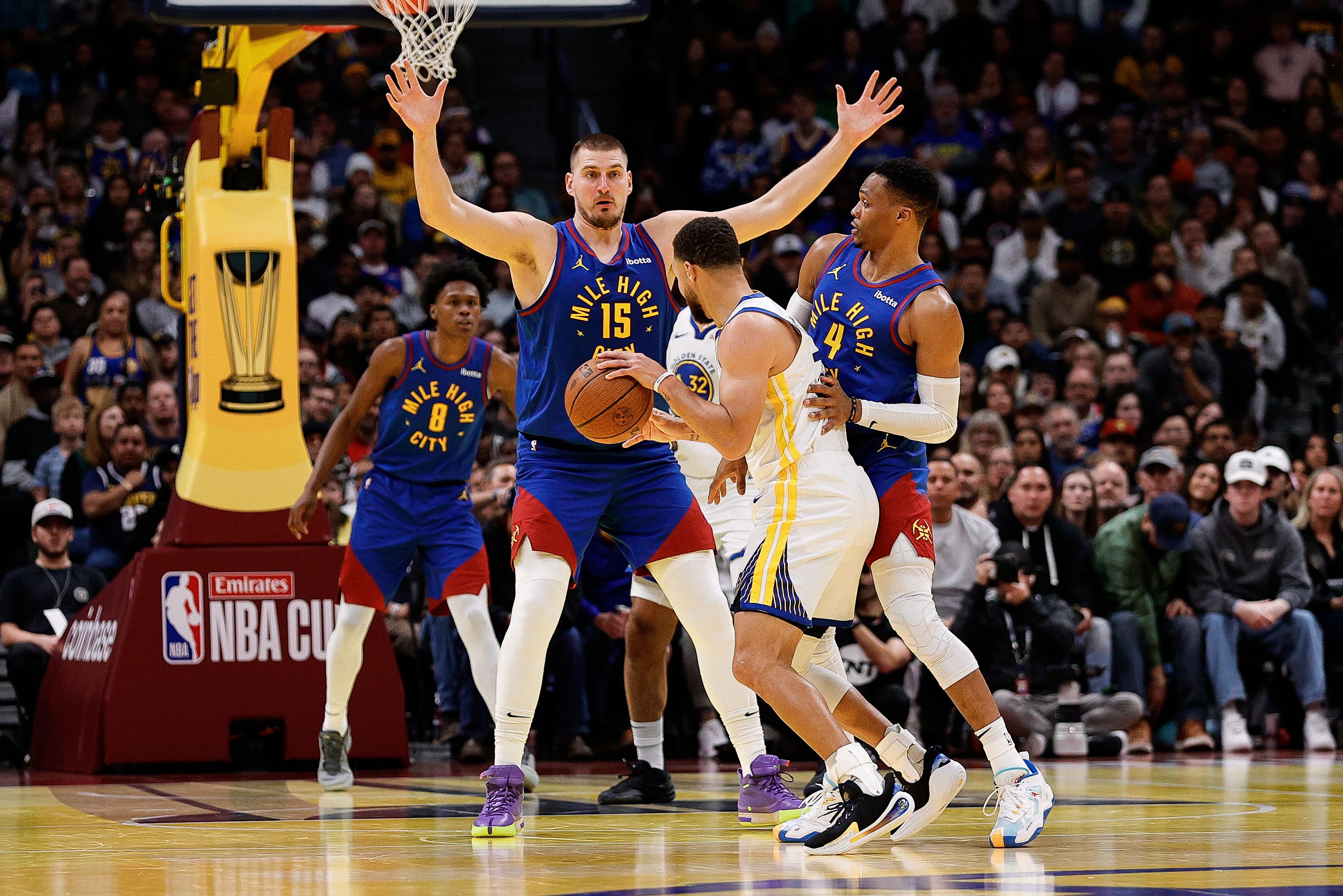 NBA: Golden State Warriors at Denver Nuggets - Source: Imagn