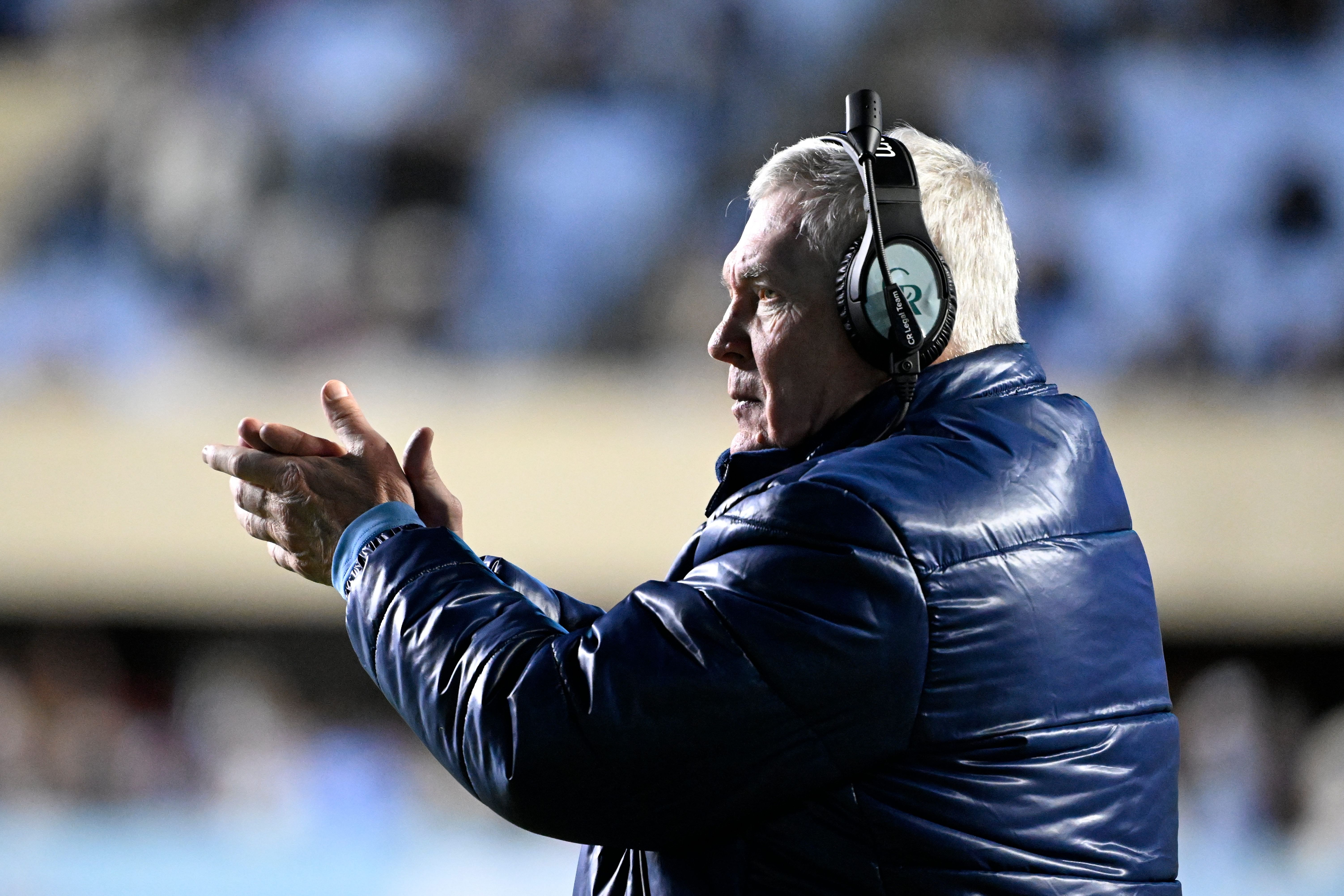 The 2025 UNC recruiting class will be an interesting mix of players who chose UNC under coach Mack Brown and those who came under Belichick. (Photo Credit: IMAGN)