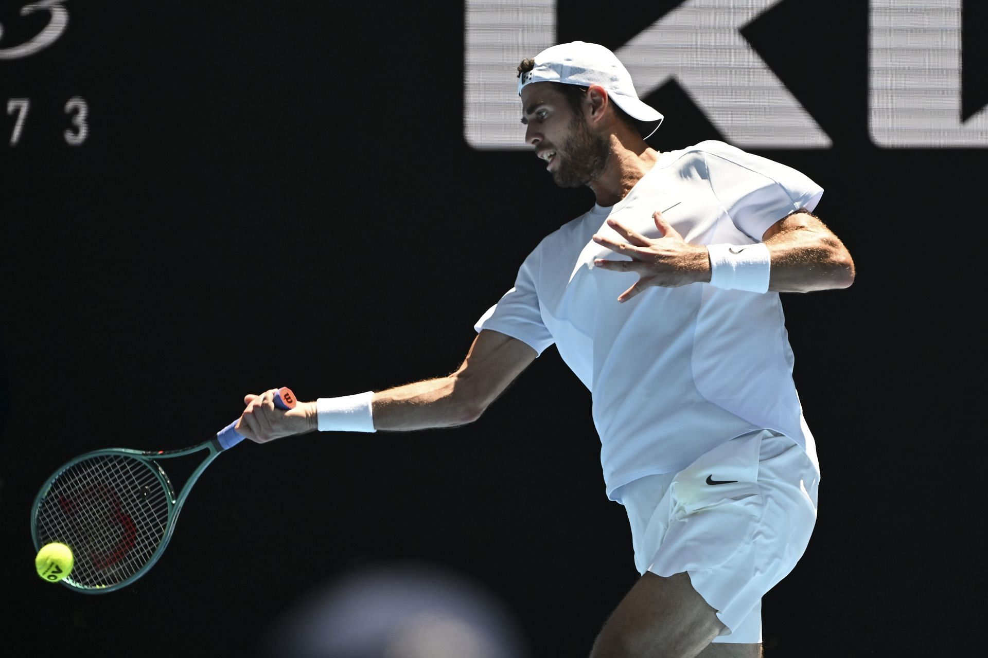 Karen Khachanov at the Australian Open 2025. (Photo: Getty)