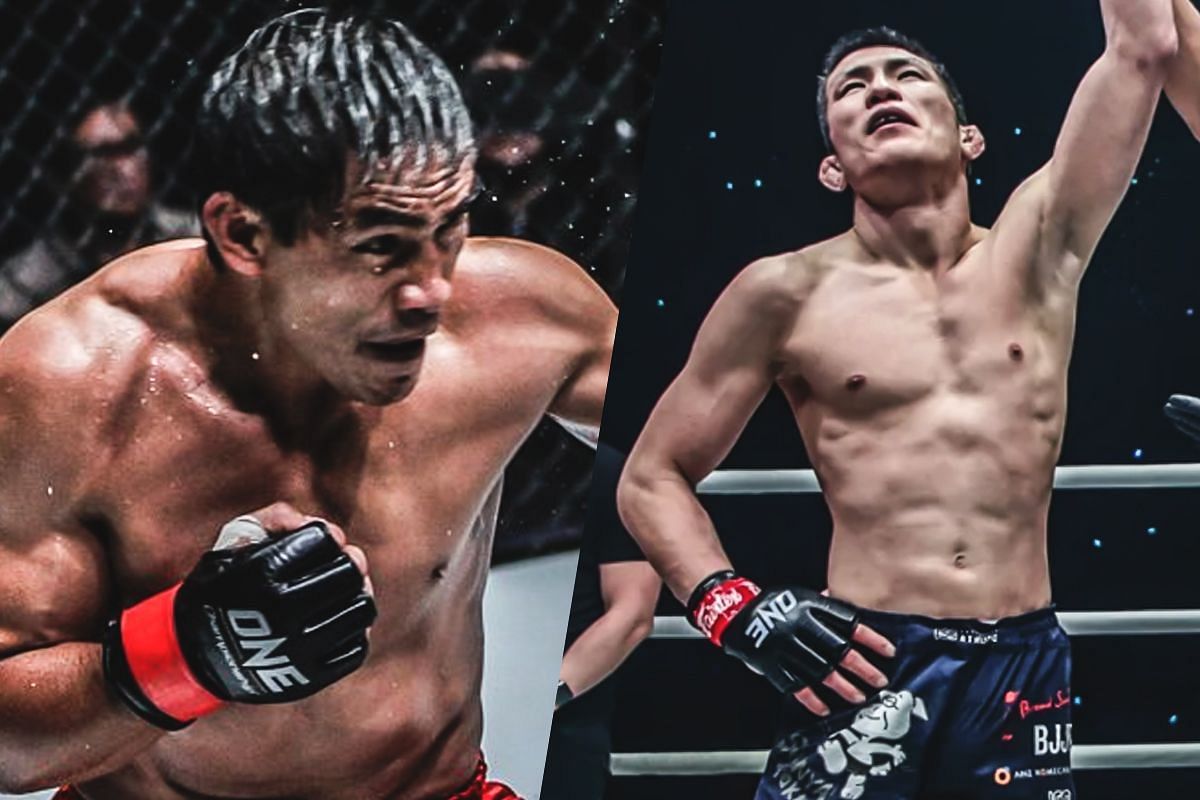 Eduard Folayang (left) and Shinya Aoki (right) | Image credit: ONE Championship