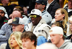 Deion Sanders flexes Prime Time fishing stick as Colorado coach enjoys lakeside outing with dear friend