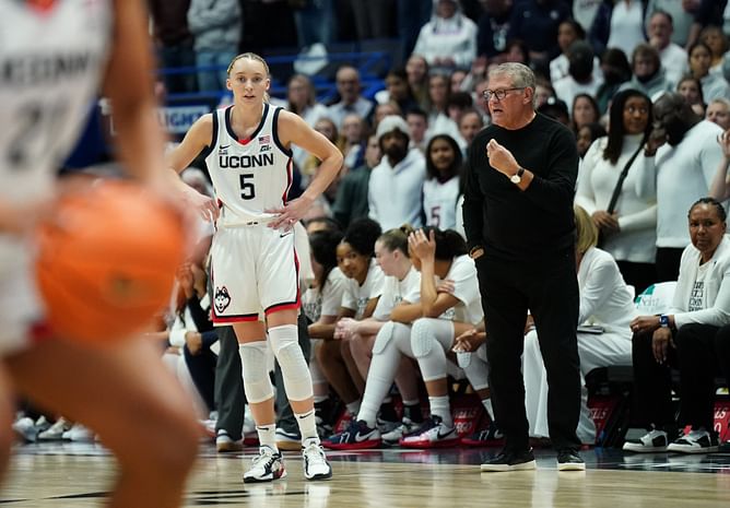 Geno Auriemma has once again "thrown Paige Bueckers under the bus" after Tennessee loss, claims women’s hoops analyst