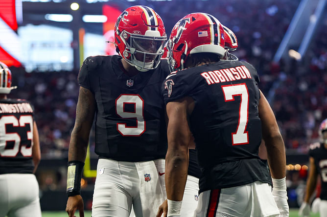 Bijan Robinson makes feelings known about Kirk Cousins stepping down for rookie Michael Penix Jr