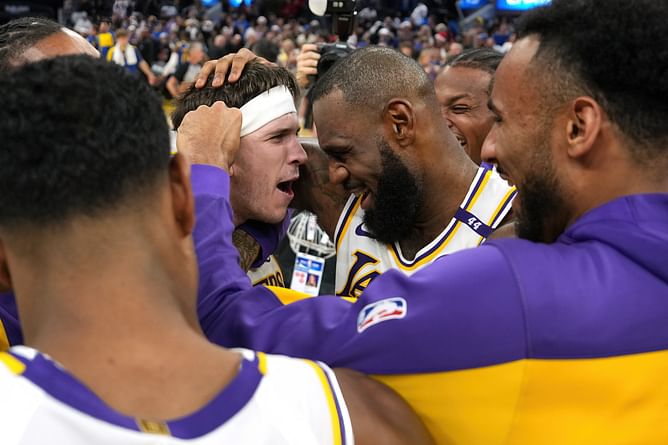 LeBron James drops heartfelt 5-word reaction on Austin Reaves' career night against Pacers