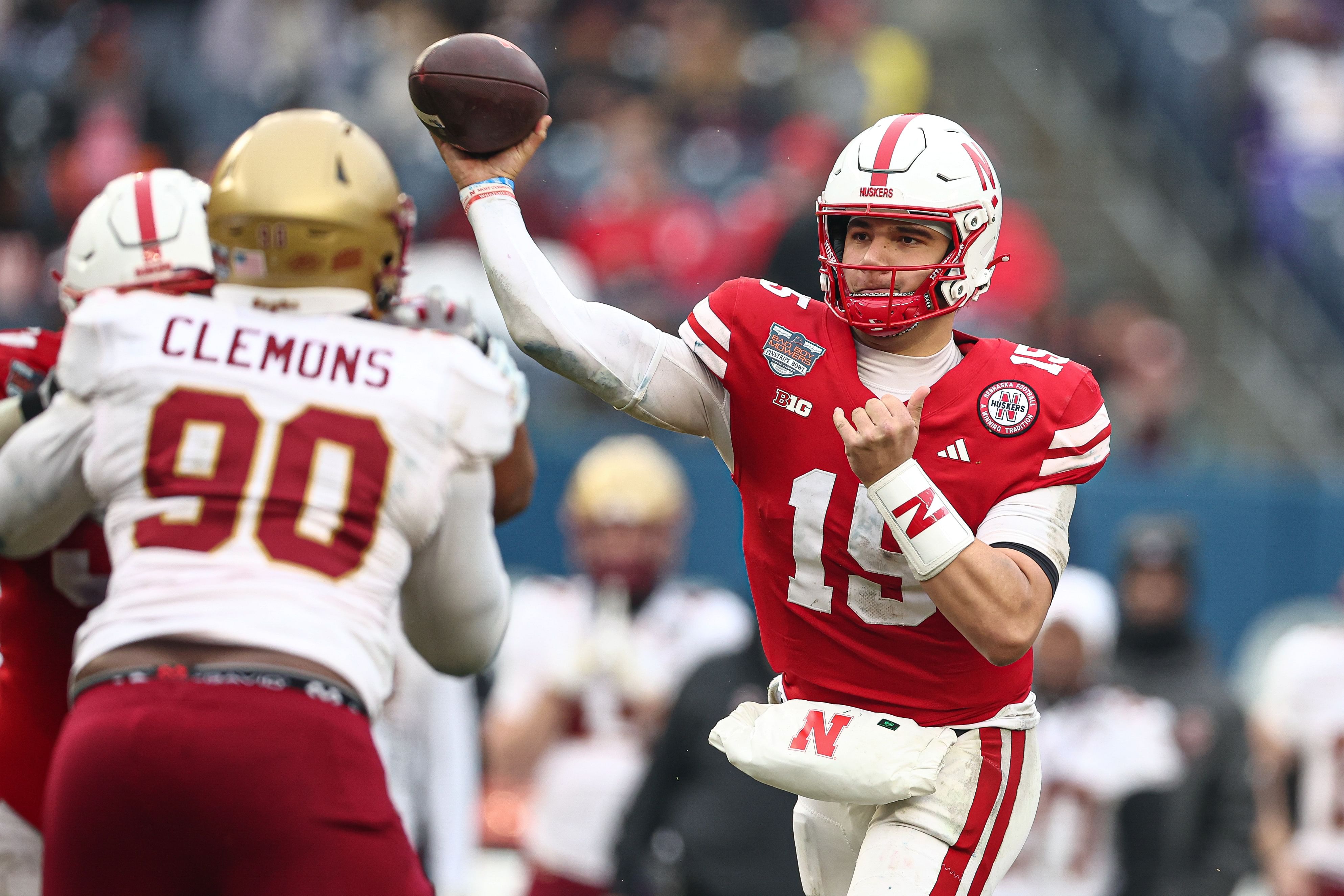 NCAA Football: Pinstripe Bowl-Boston College at Nebraska - Source: Imagn