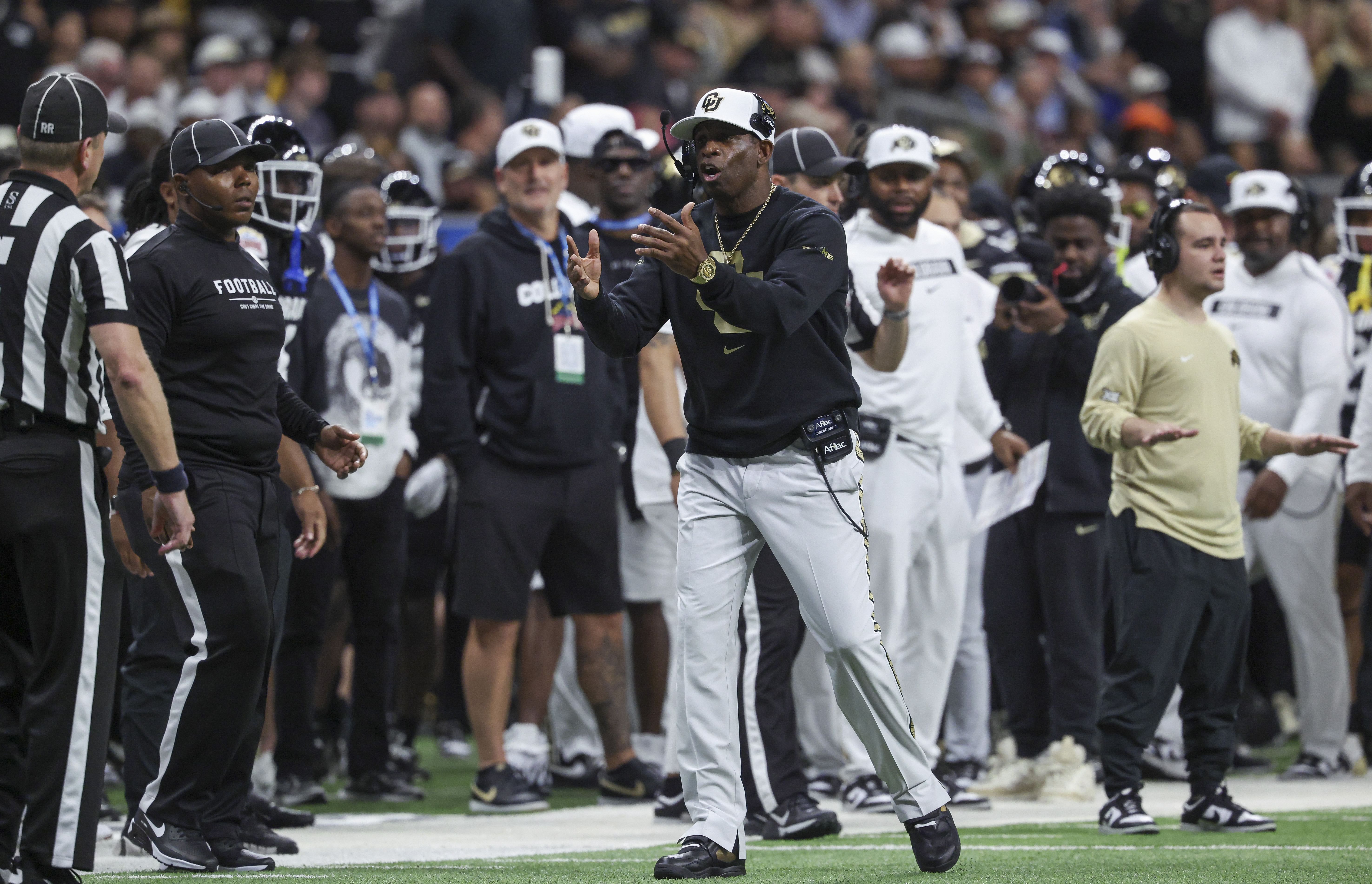 Colorado Buffaloes head coach Deion Sanders (Credits: IMAGN)