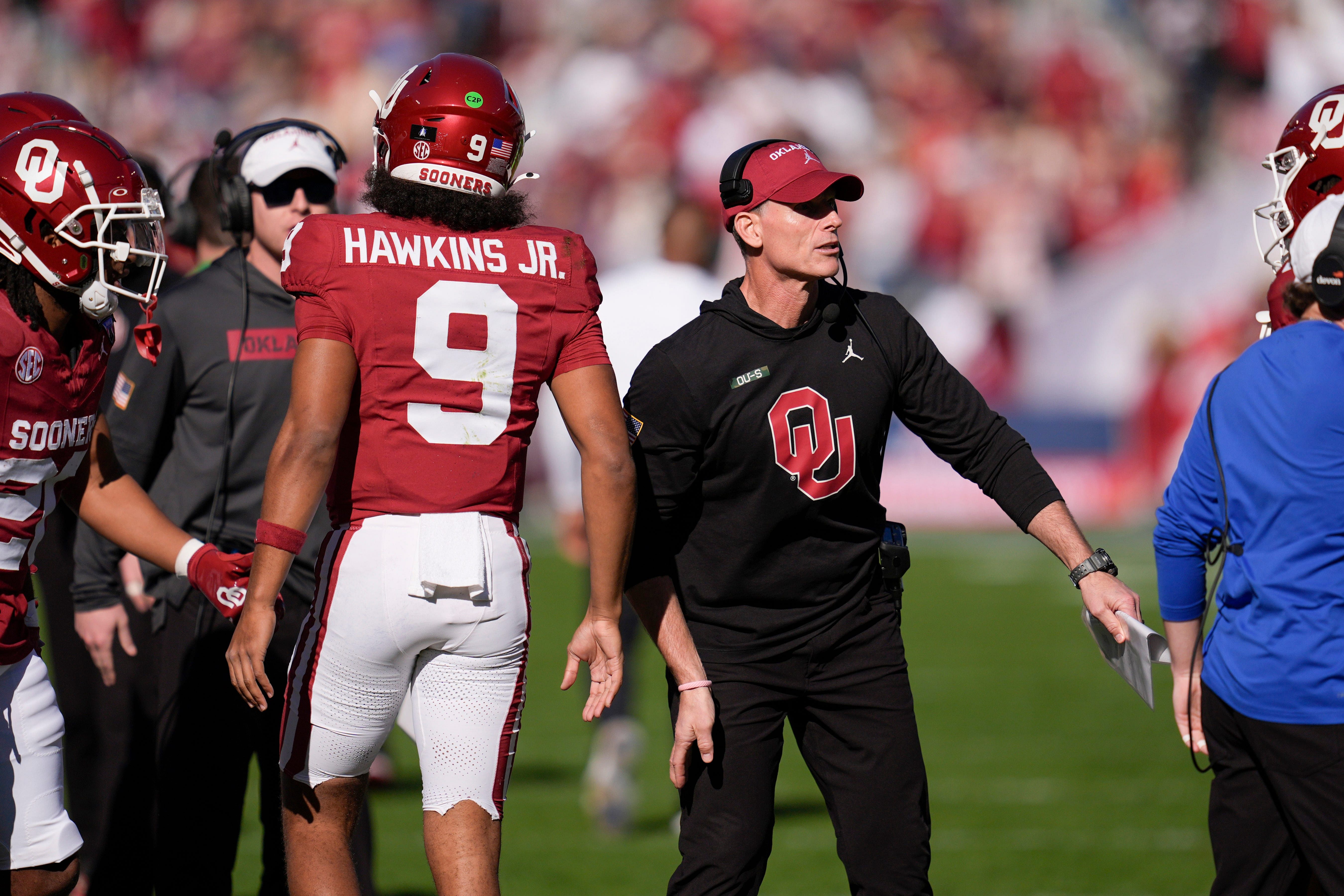 Oklahoma coach Brent Venables - Source: Imagn