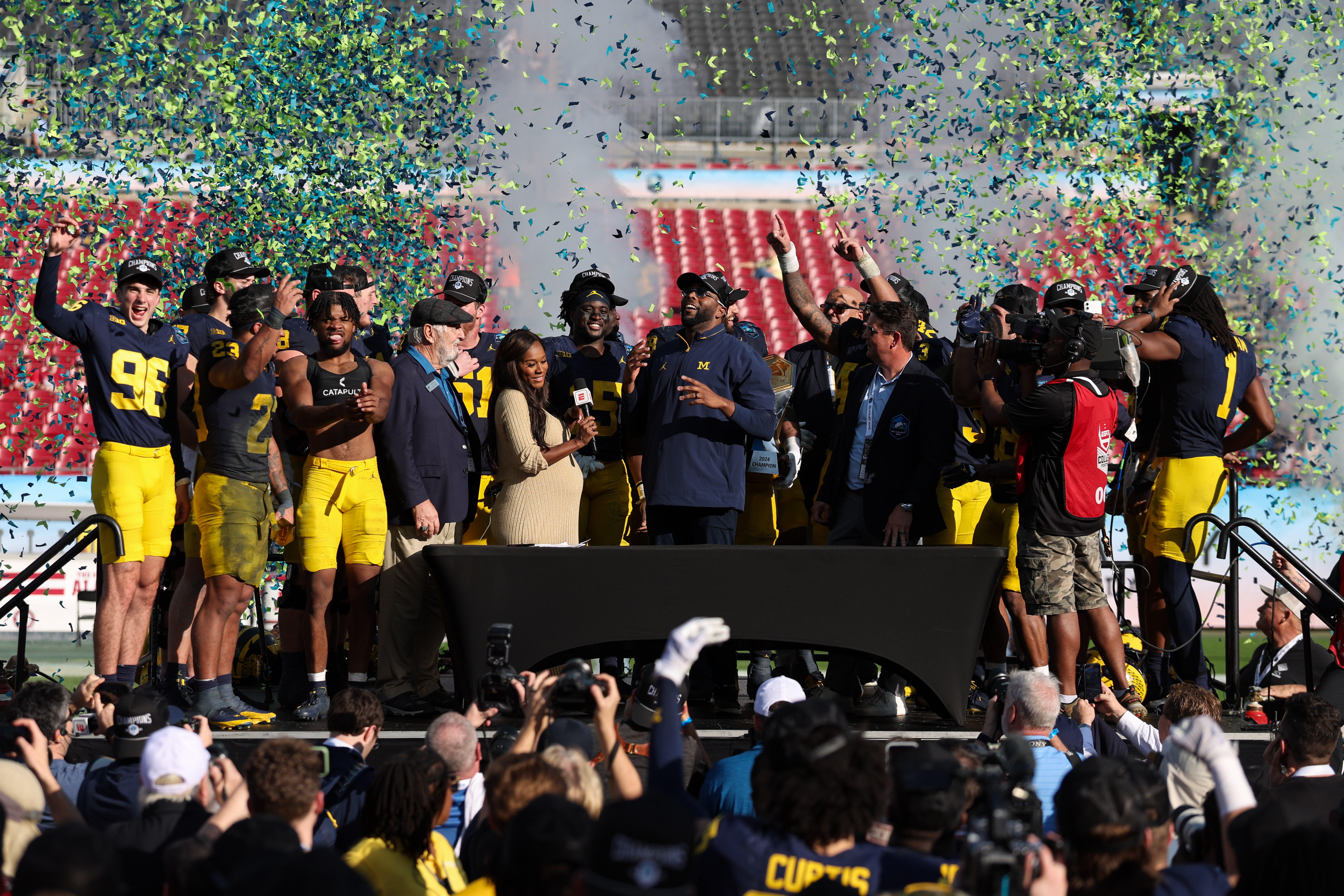 "Michigan Visit? We throwin a bag?": CFB fans react as No. 1 wide receiver of the 2026 class, Tristen Keys locks in on key official visits