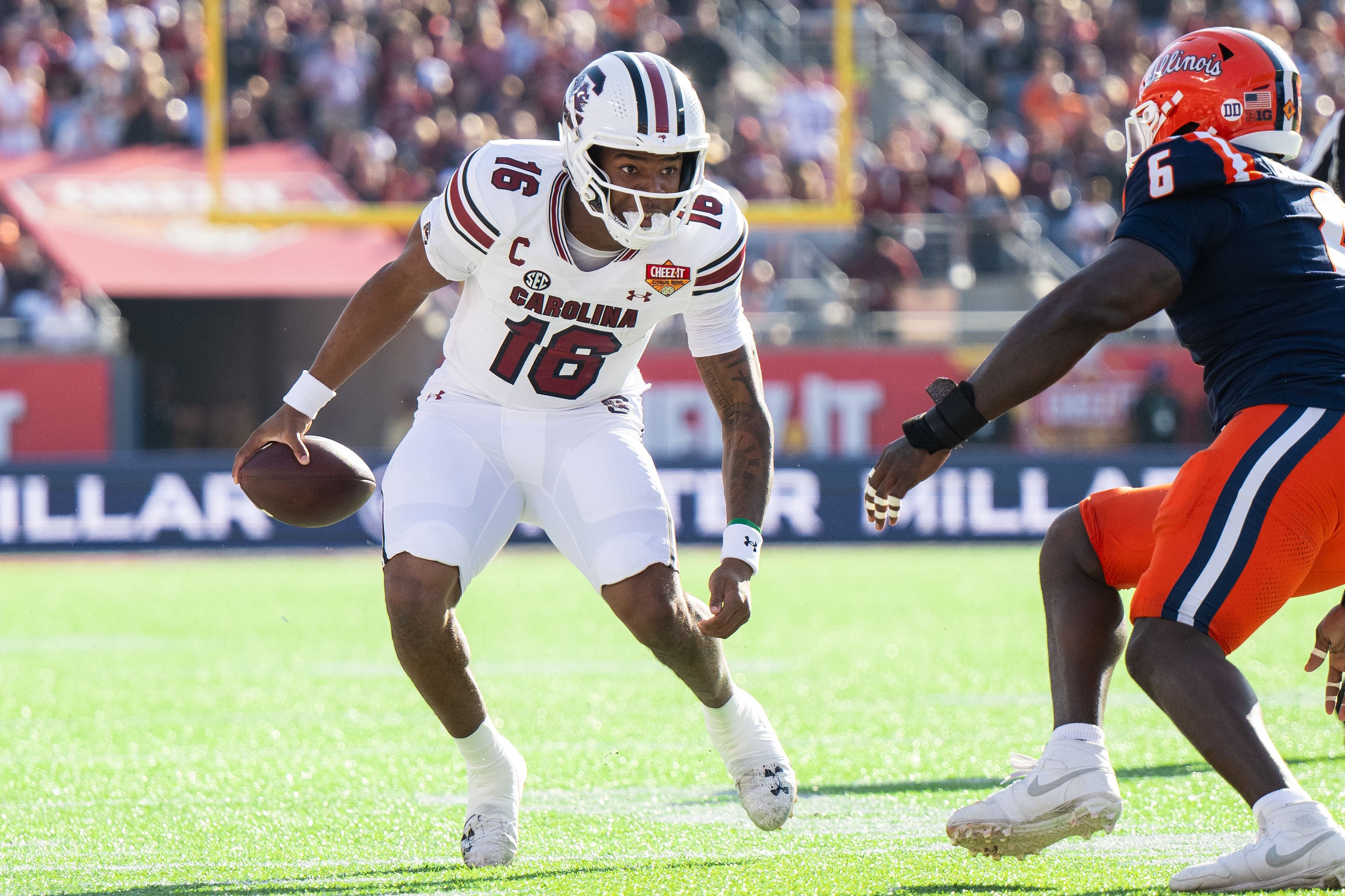 NCAA Football: Citrus Bowl-South Carolina at Illinois - Source: Imagn