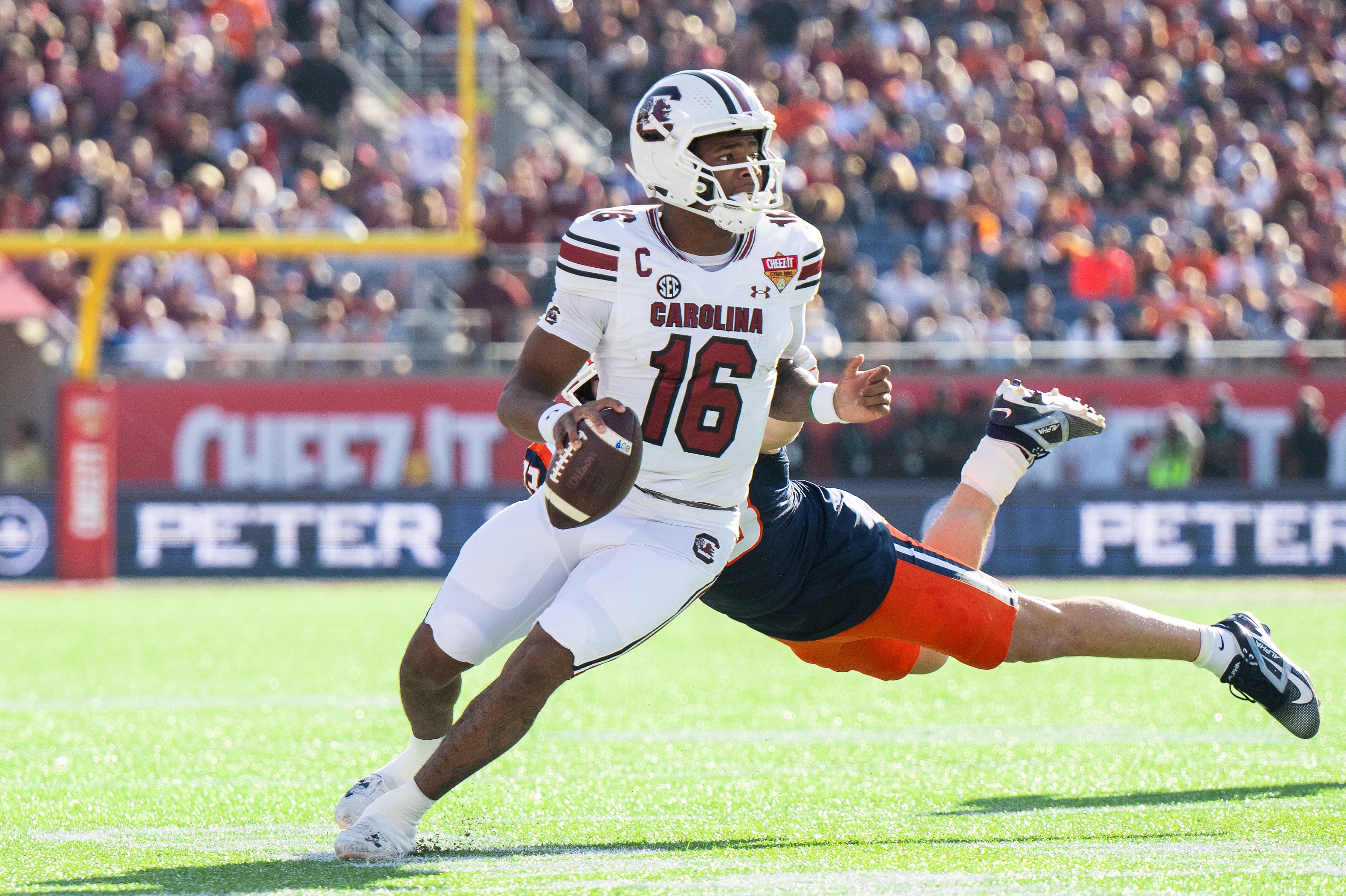 NCAA Football: Citrus Bowl-South Carolina at Illinois - Source: Imagn