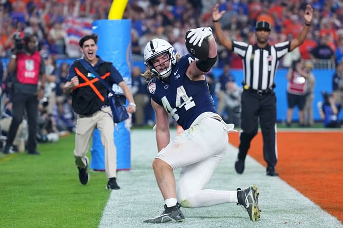 NFL exec snubs Travis Kelce as he compares Penn State TE Tyler Warren with Rob Gronkowski