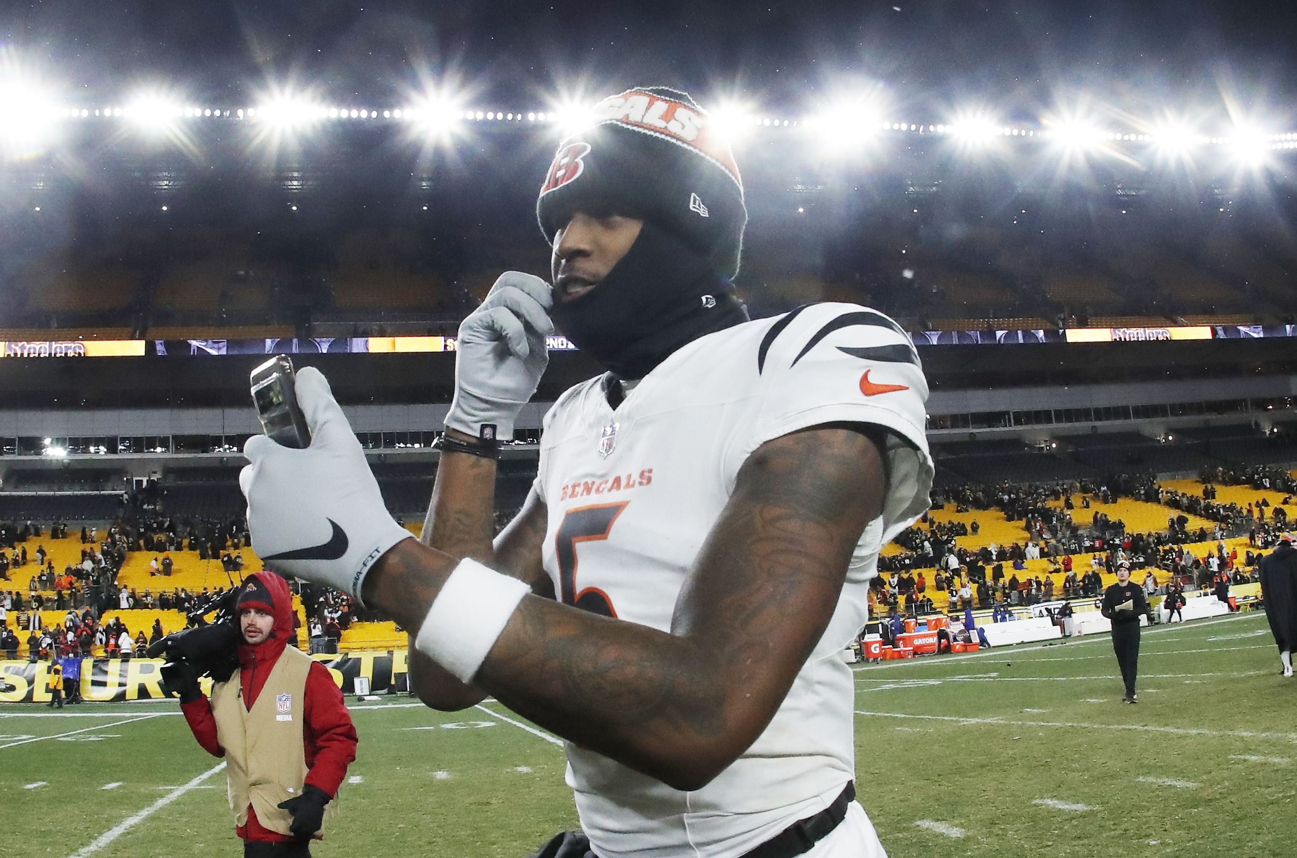 Ja&#039;Marr Chase at Cincinnati Bengals at Pittsburgh Steelers - Source: Imagn