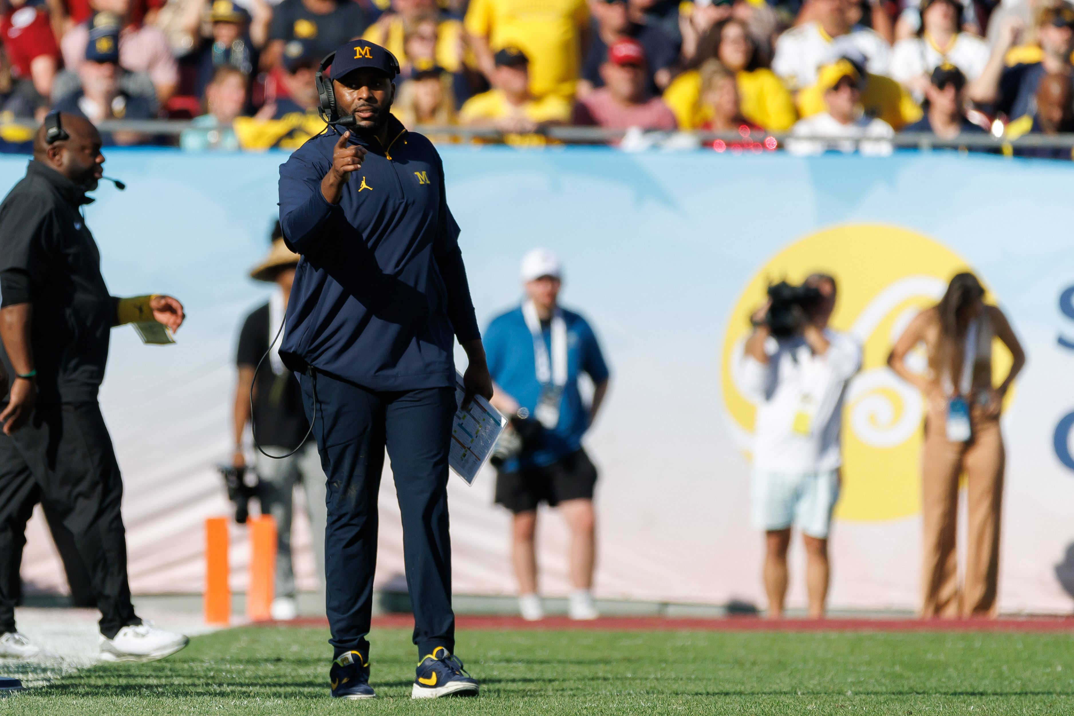 Michigan Wolverines head coach Sherrone Moore (Credits: IMAGN)