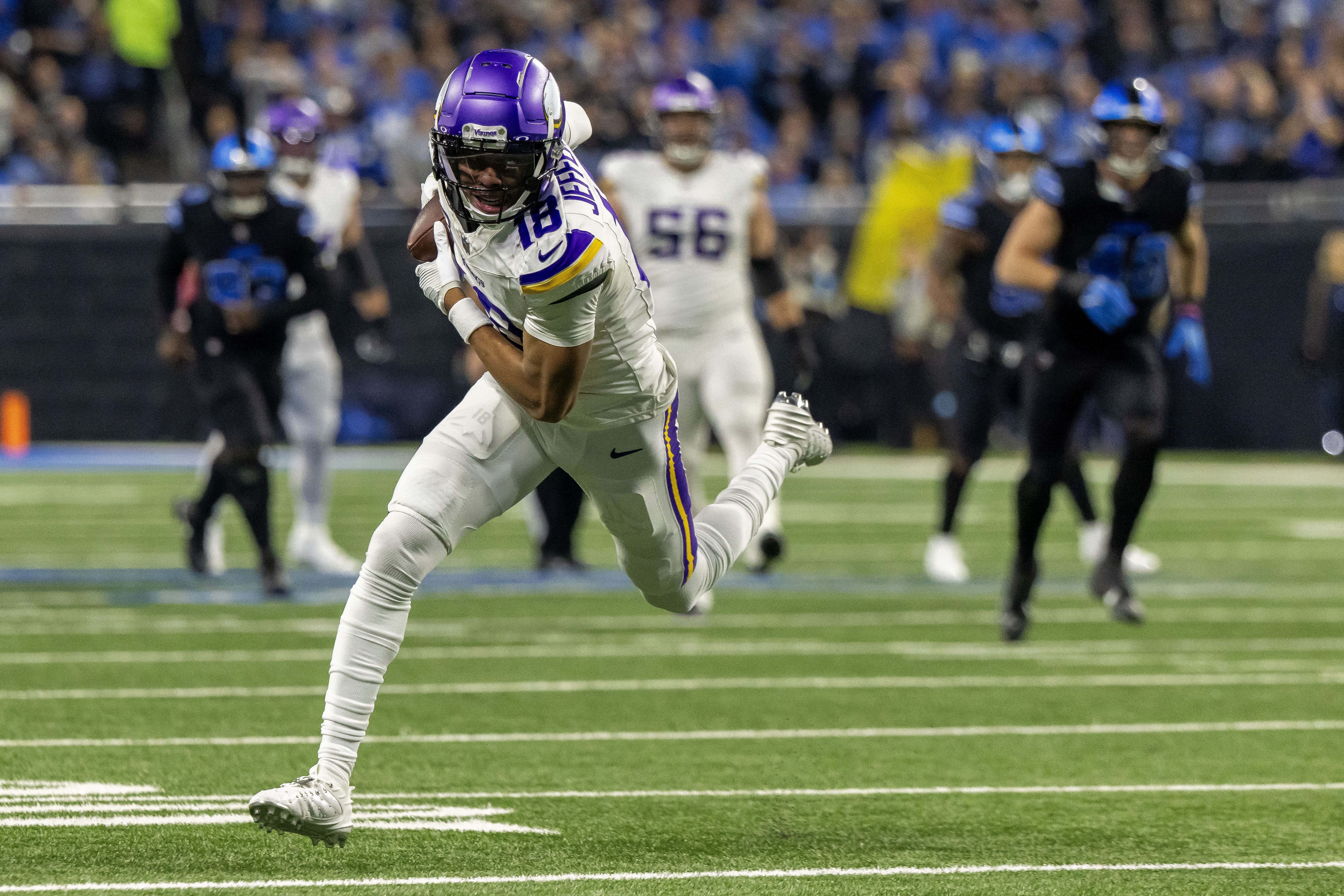 WATCH: Justin Jefferson couldn&rsquo;t keep his hands off the Lombardi at Super Bowl LIX (Image credit: Imagn)