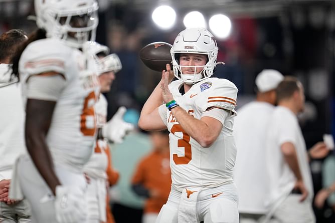 Huge update on Quinn Ewers as Texas QB preps to throw at 2025 NFL combine
