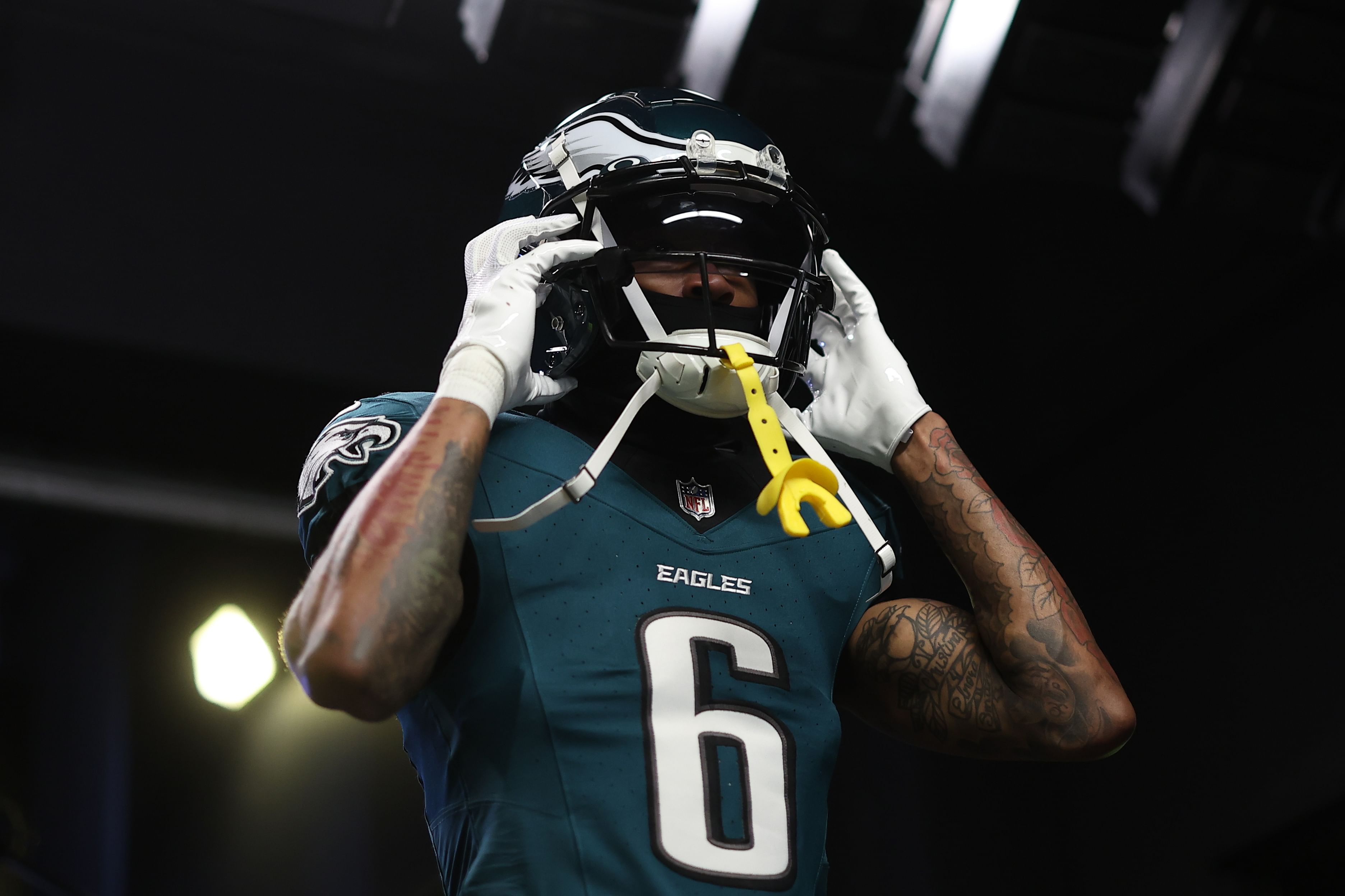 NFL: Philadelphia Eagles WR DeVonta Smith - Source: Imagn