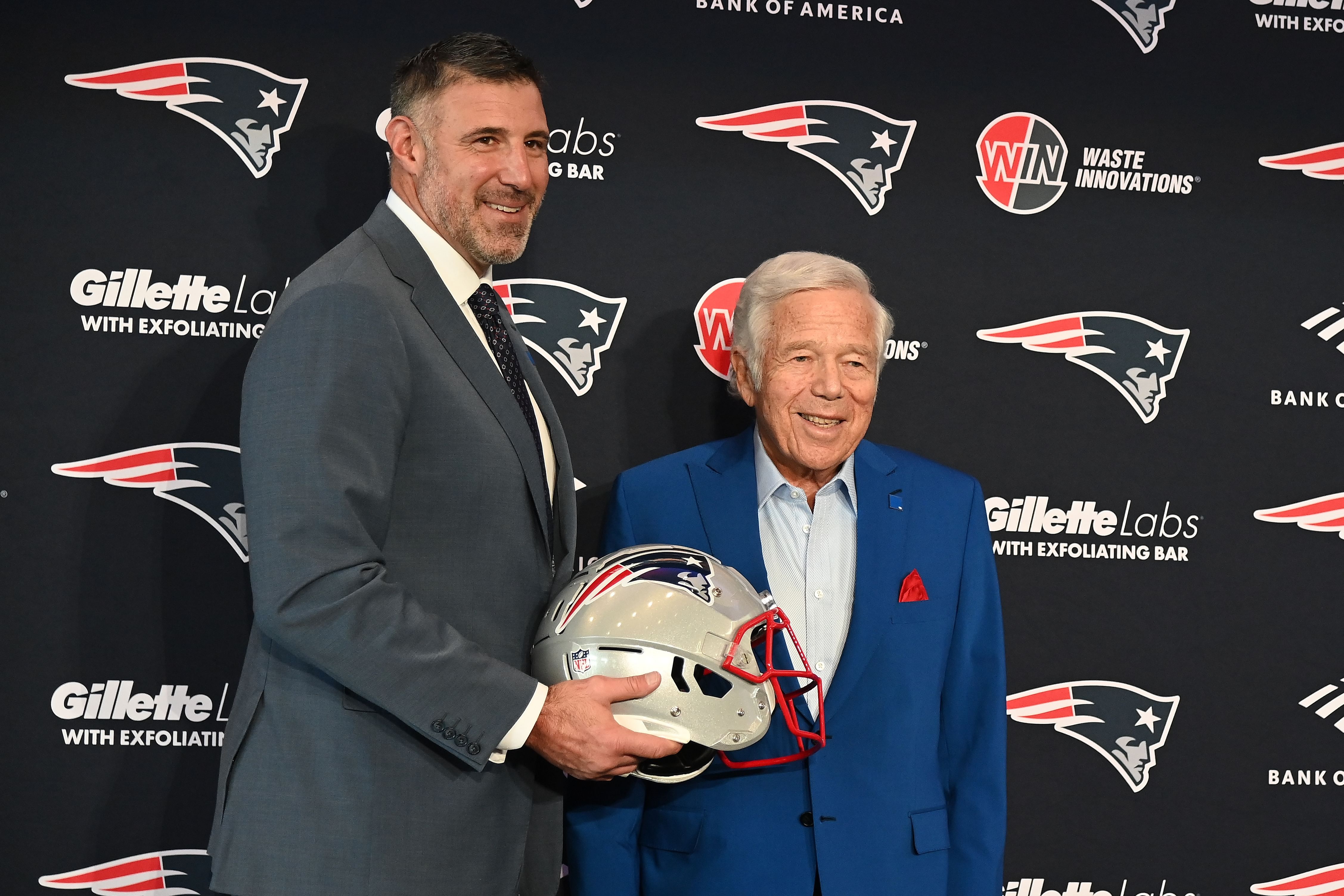 NFL: New England Patriots Mike Vrabel Press Conference - Source: Imagn