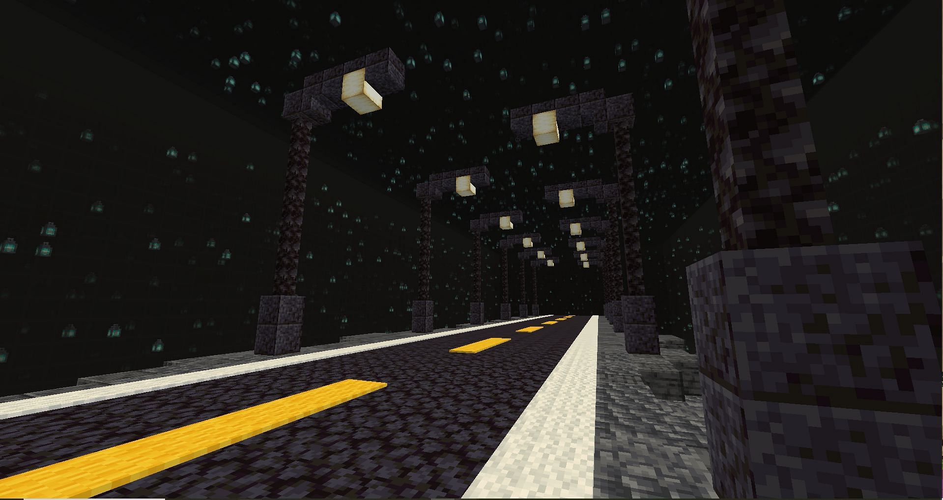 Find the Button: The Carlin Collection (Image via Mojang Studios || Minecraft Maps/@DeuxiemeCarli)