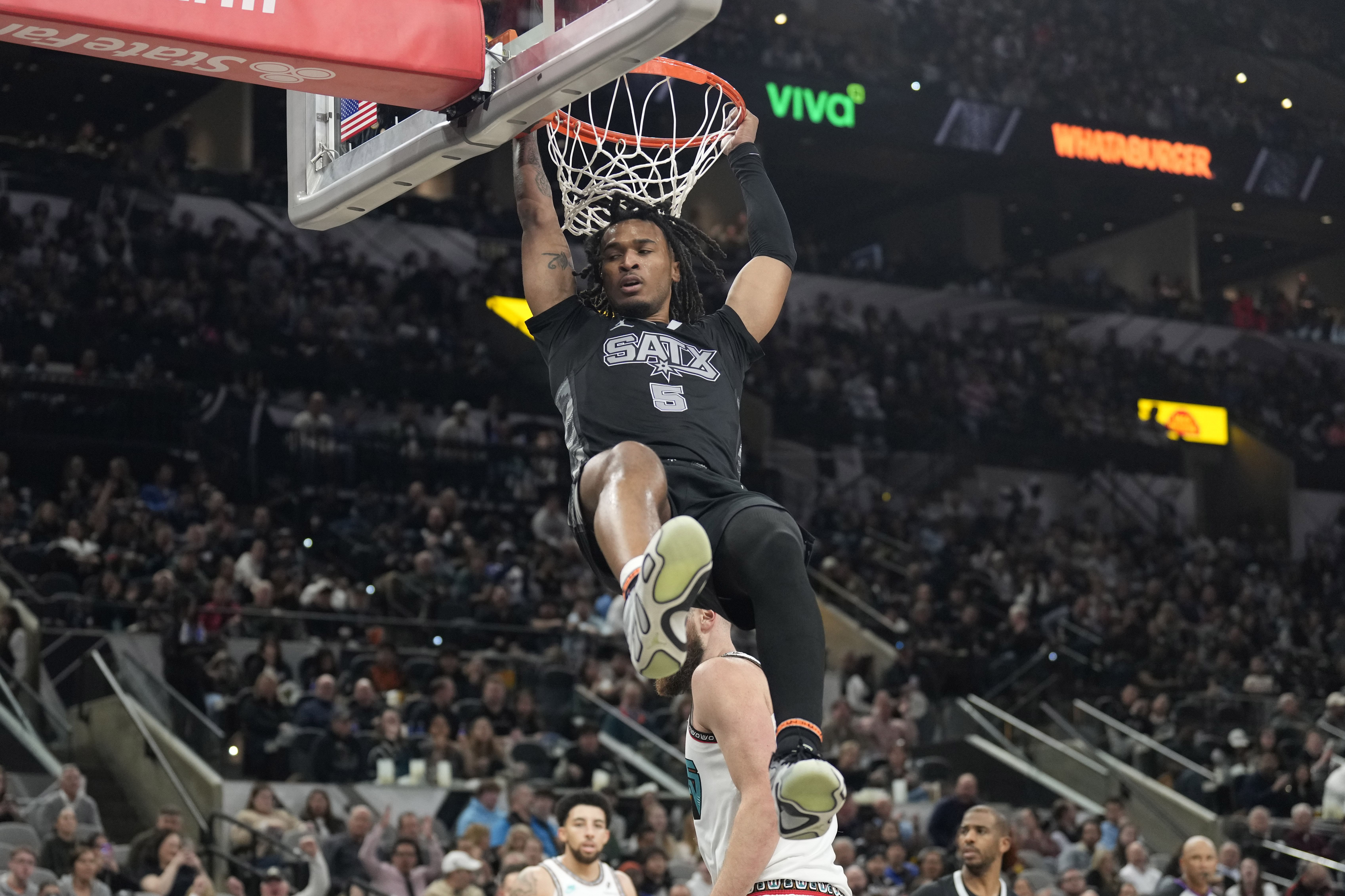 Stephon Castle excited to participate in the 2025 Slam Dunk Contest. (Photo: IMAGN)