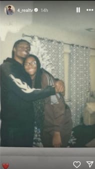 Aliyah Boston via Tre Vaughn-Minott's IG