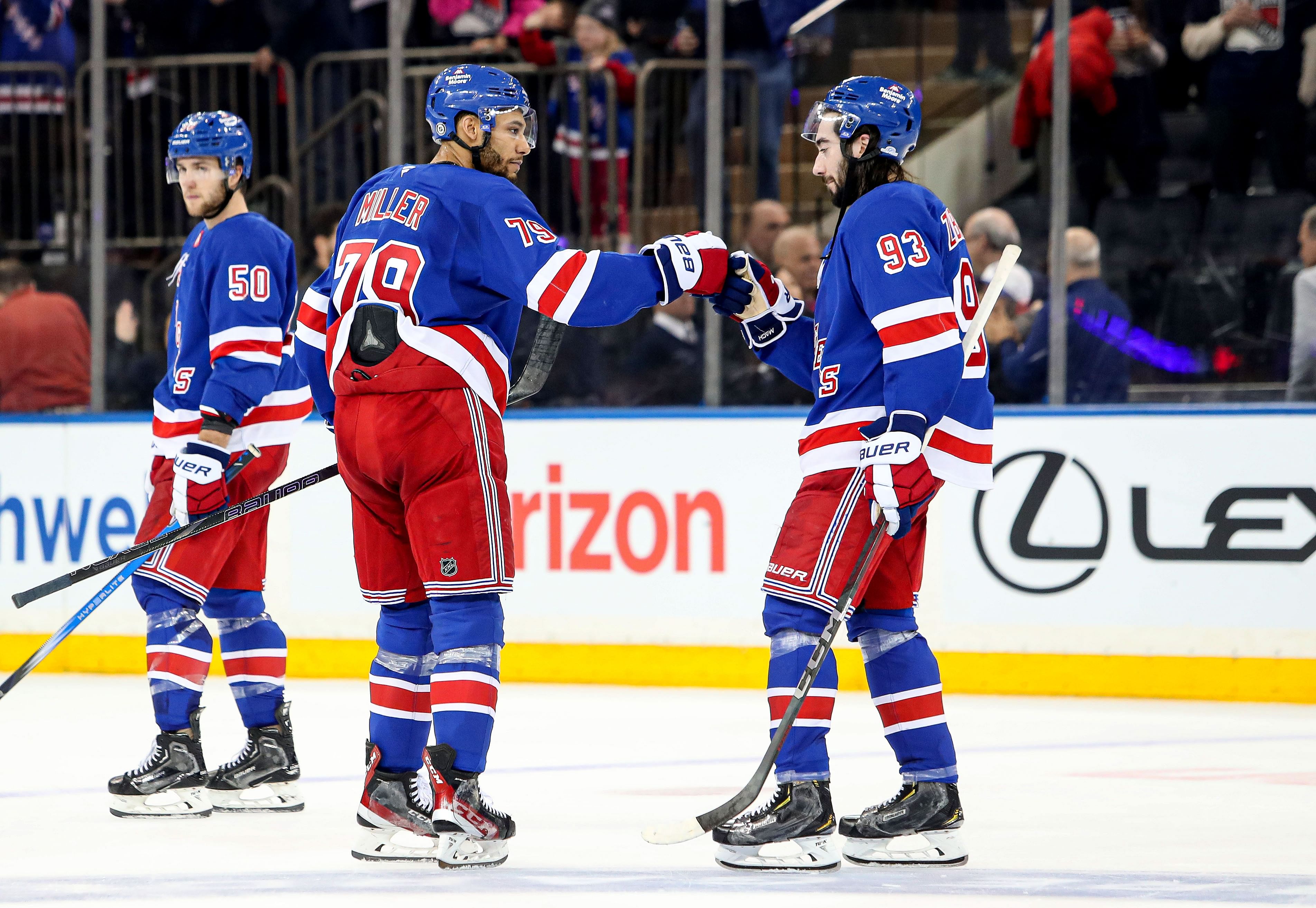 NHL: Columbus Blue Jackets at New York Rangers - Source: Imagn