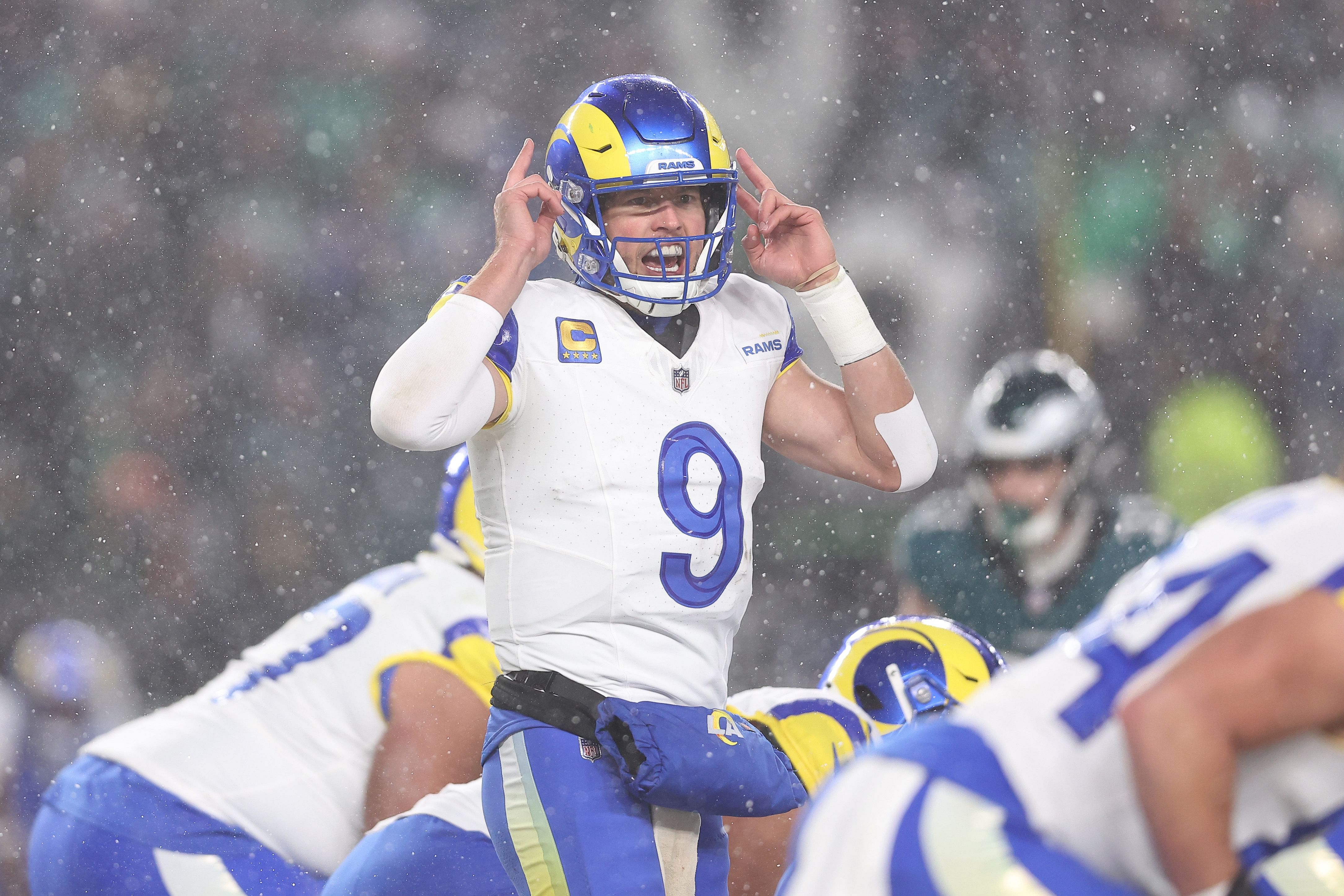 Matthew Stafford at NFC Divisional Round-Los Angeles Rams at Philadelphia Eagles - Source: Imagn