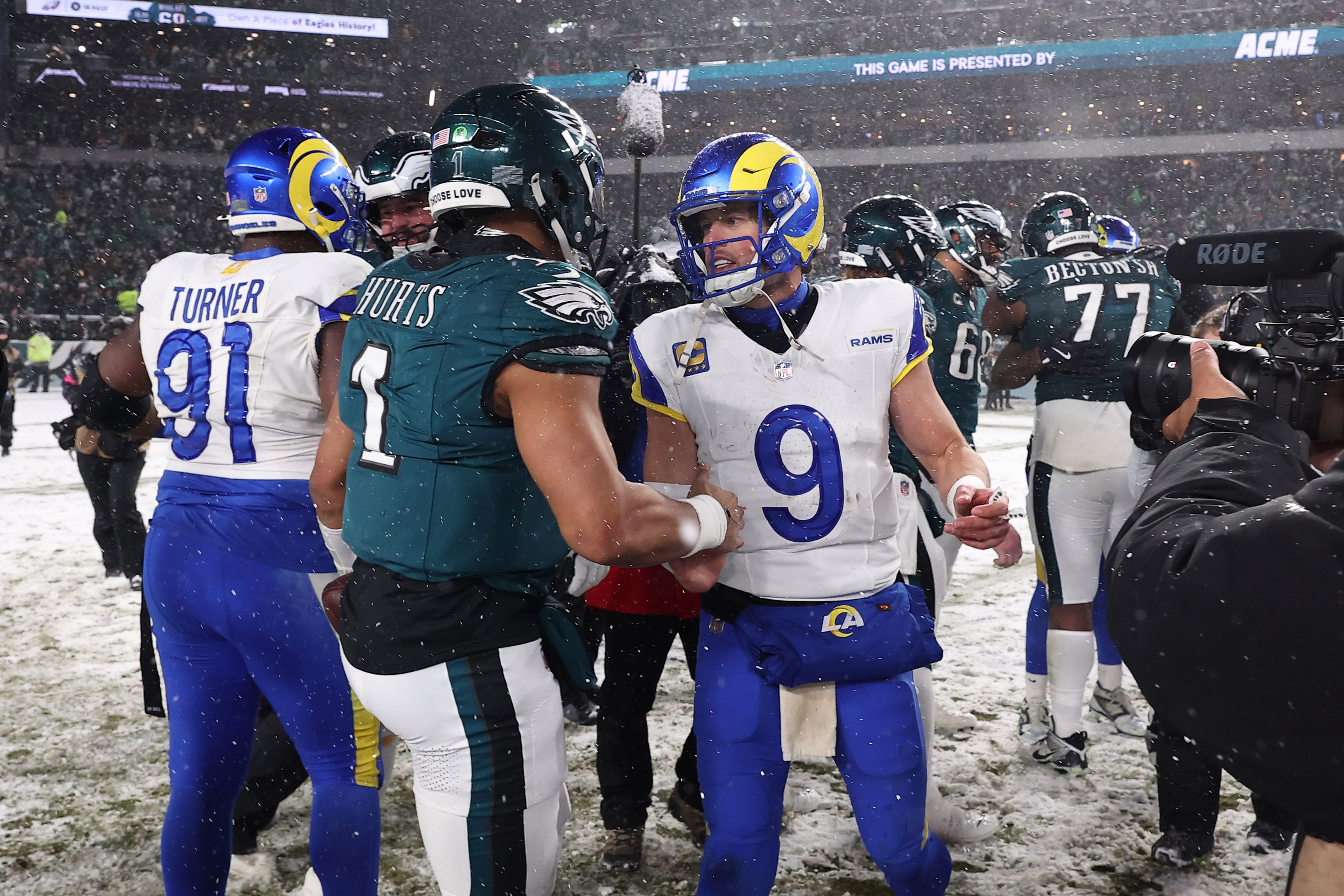 NFL: NFC Divisional Round-Los Angeles Rams at Philadelphia Eagles - Source: Imagn