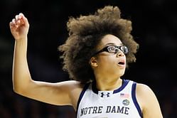 PIC: Notre Dame's Olivia Miles dedicates a special message to "king" Kylee Watson on her birthday