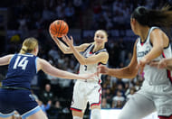 Paige Bueckers, NCAA Women's Basketball: Villanova at Connecticut (Source: Imagn)