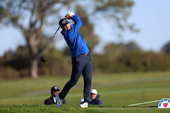 Ryan Palmer tosses balls wrapped in cash to fans at Phoenix Open WGC
