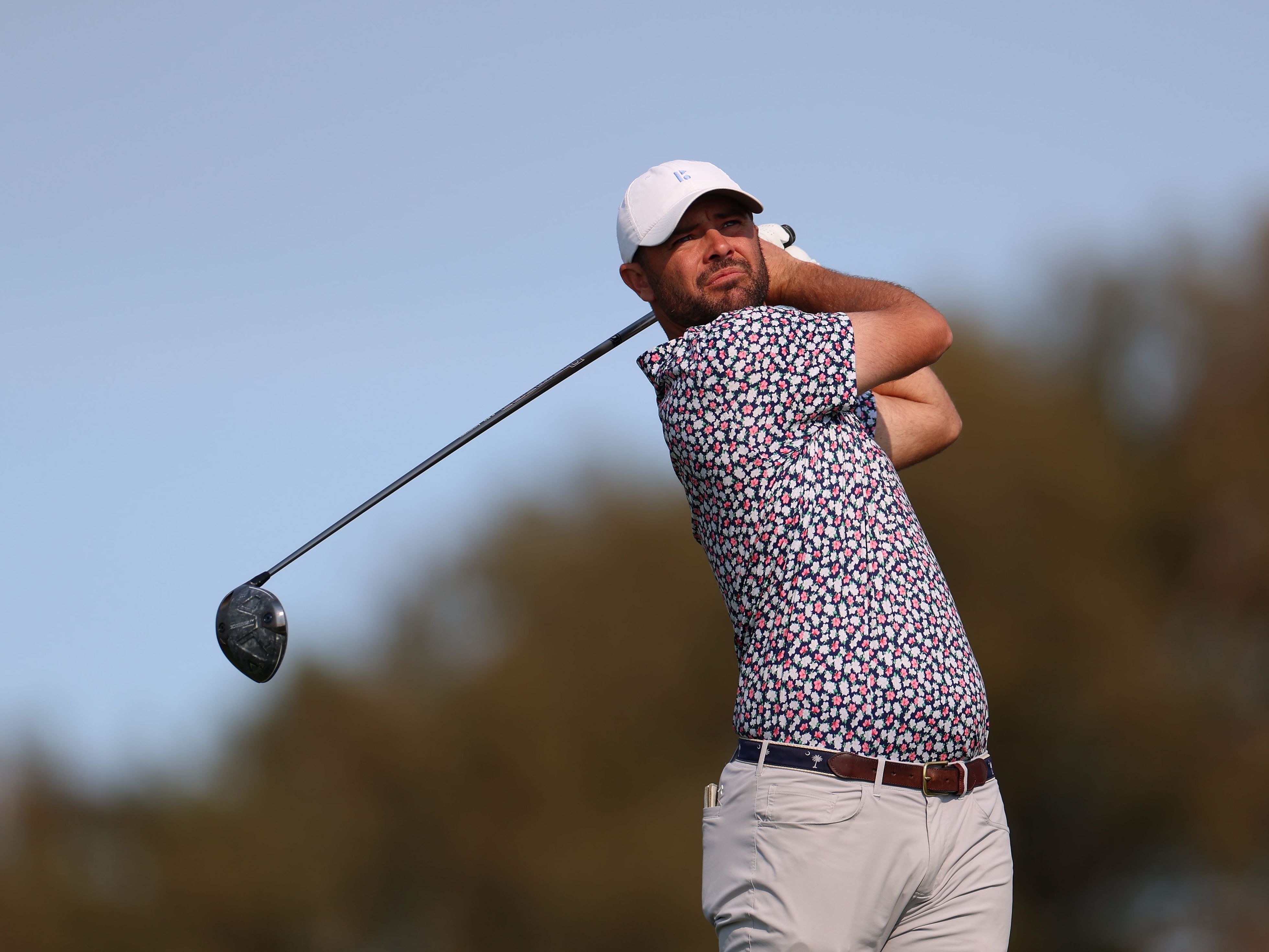 Wesley Bryan at the Farmers Insurance Open (Source: Imagn)