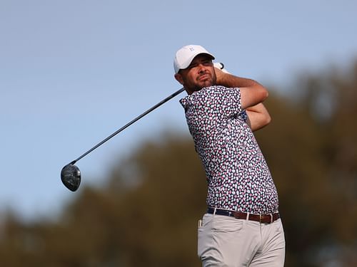 Wesley Bryan at the Farmers Insurance Open (Source: Imagn)