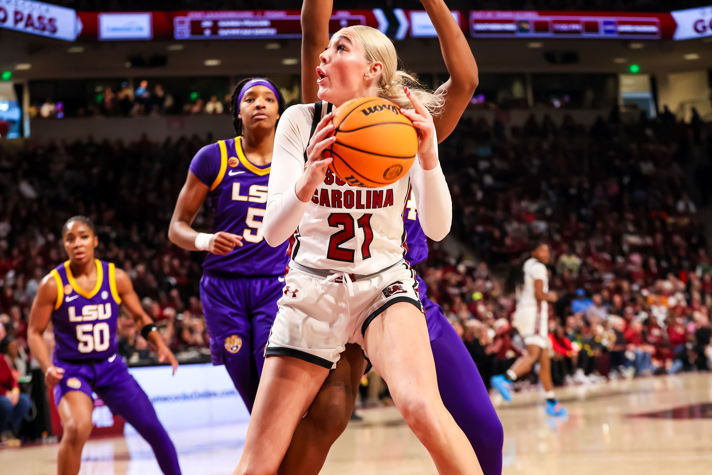 NCAA Womens Basketball: Louisiana State at South Carolina - Source: Imagn