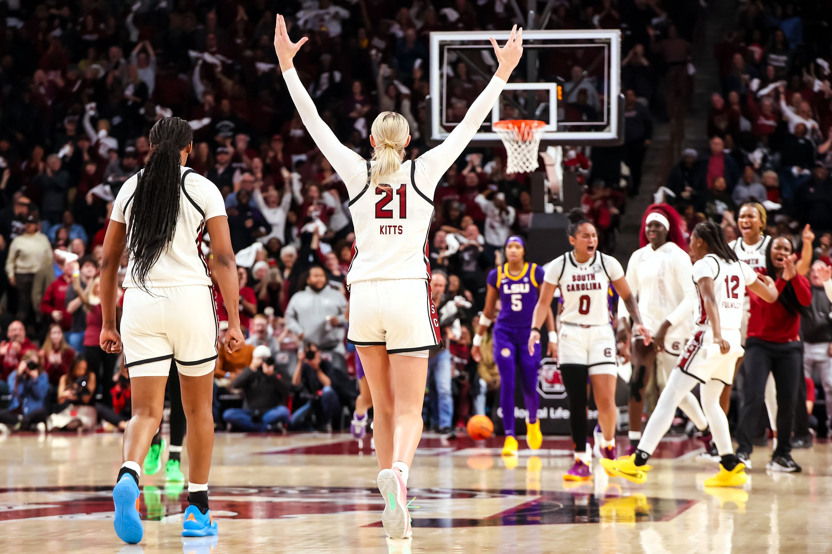 NCAA Womens Basketball: Louisiana State at South Carolina - Source: Imagn